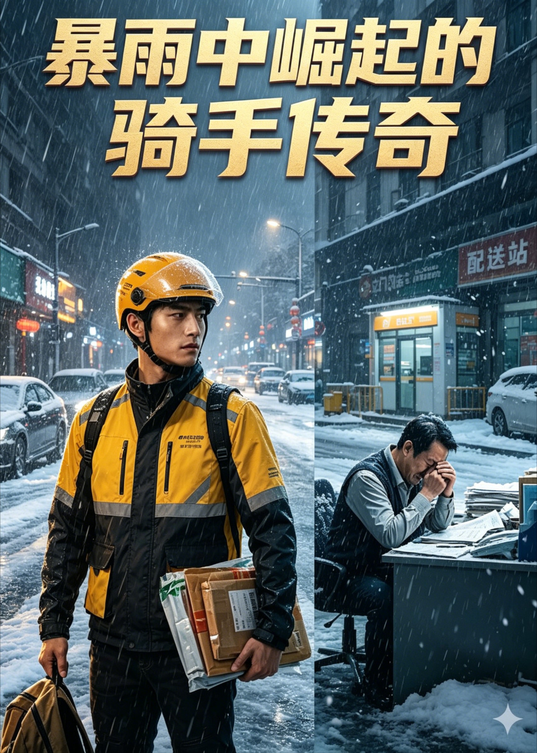 暴雨中崛起的骑手传奇