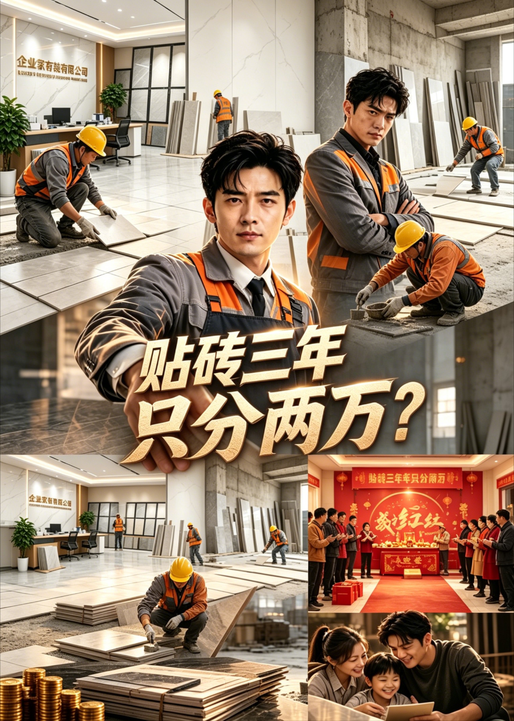 贴砖三年只分两万？