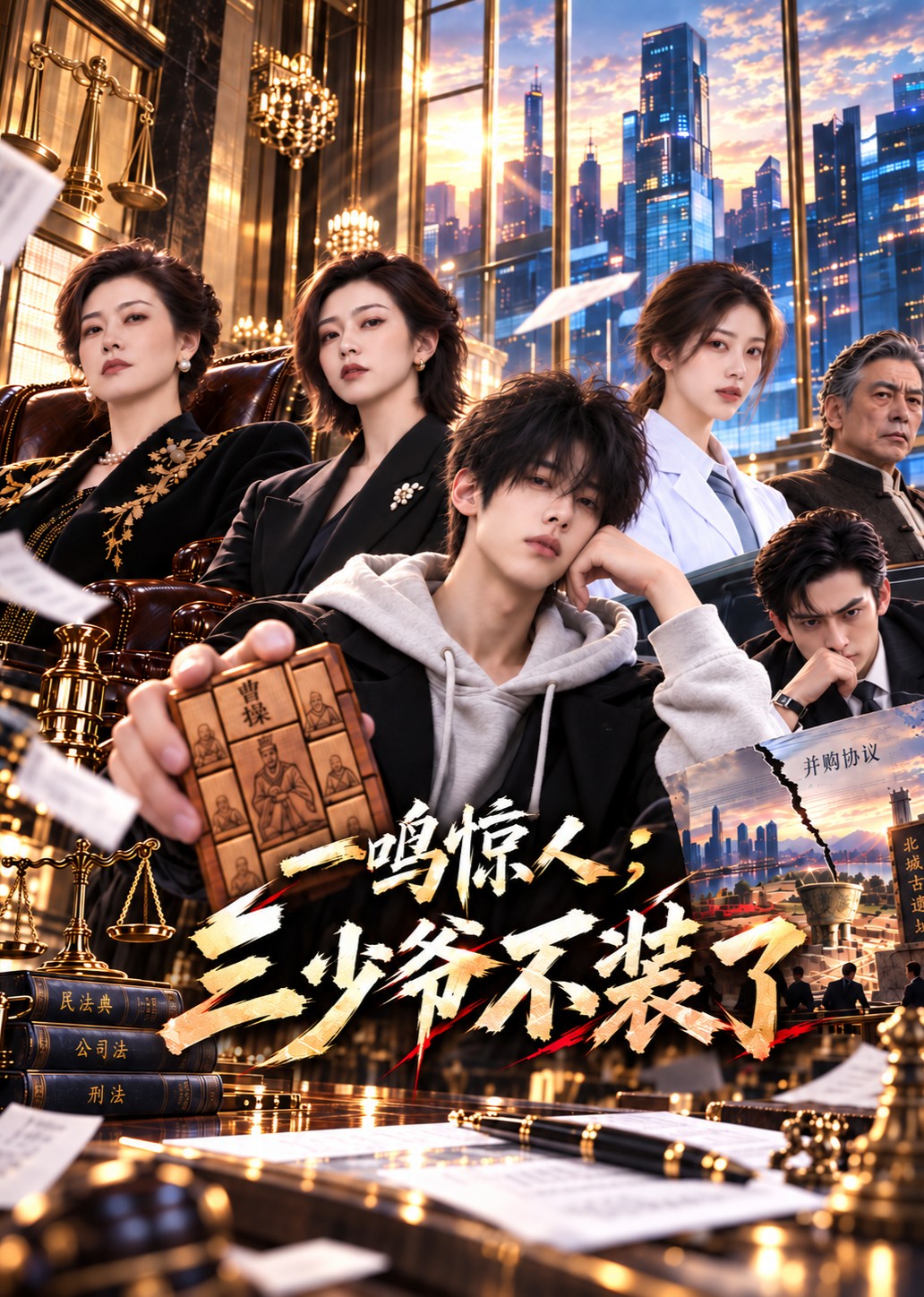 一鸣惊人：三少爷不装了封面图