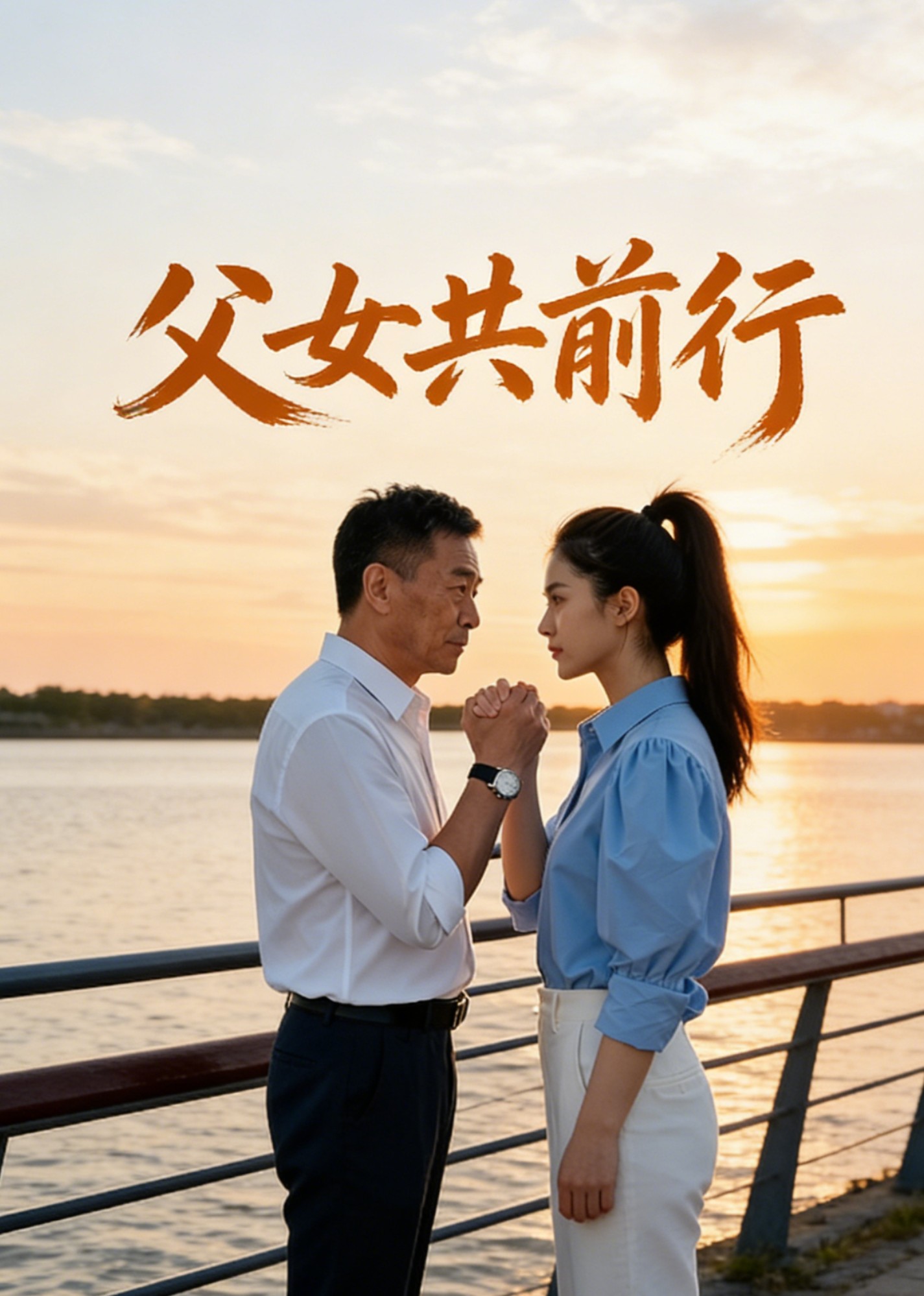 父女共前行