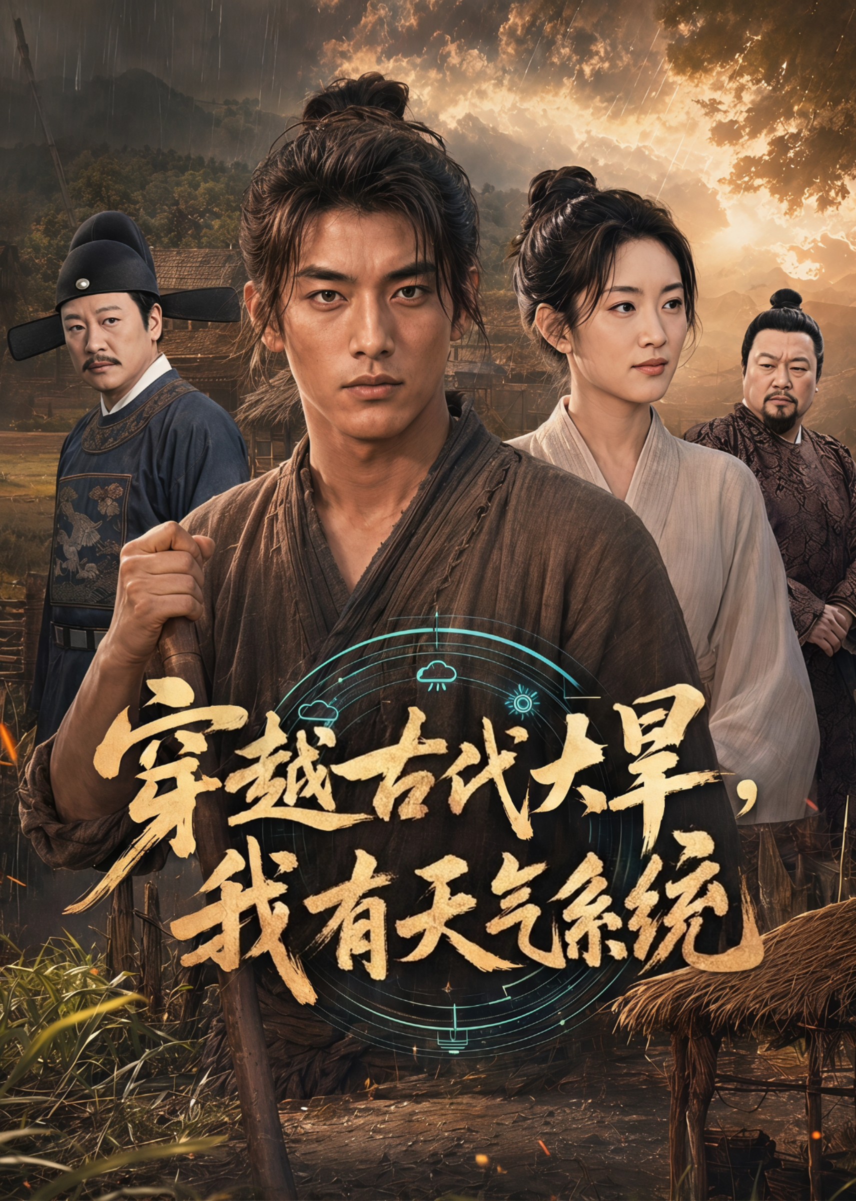 穿越古代大旱，我有天气系统