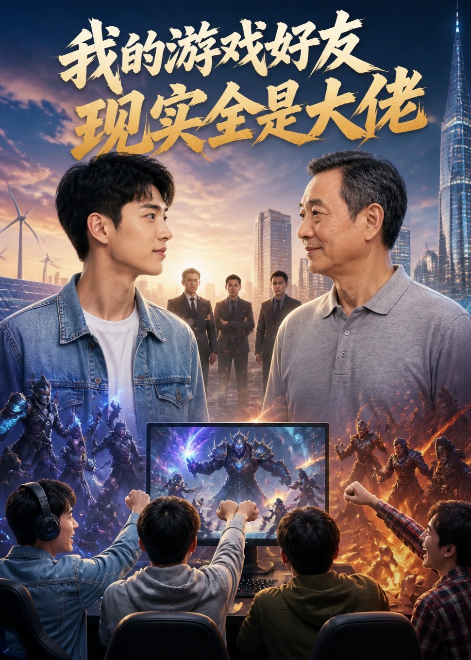 我的游戏好友现实全是大佬封面图