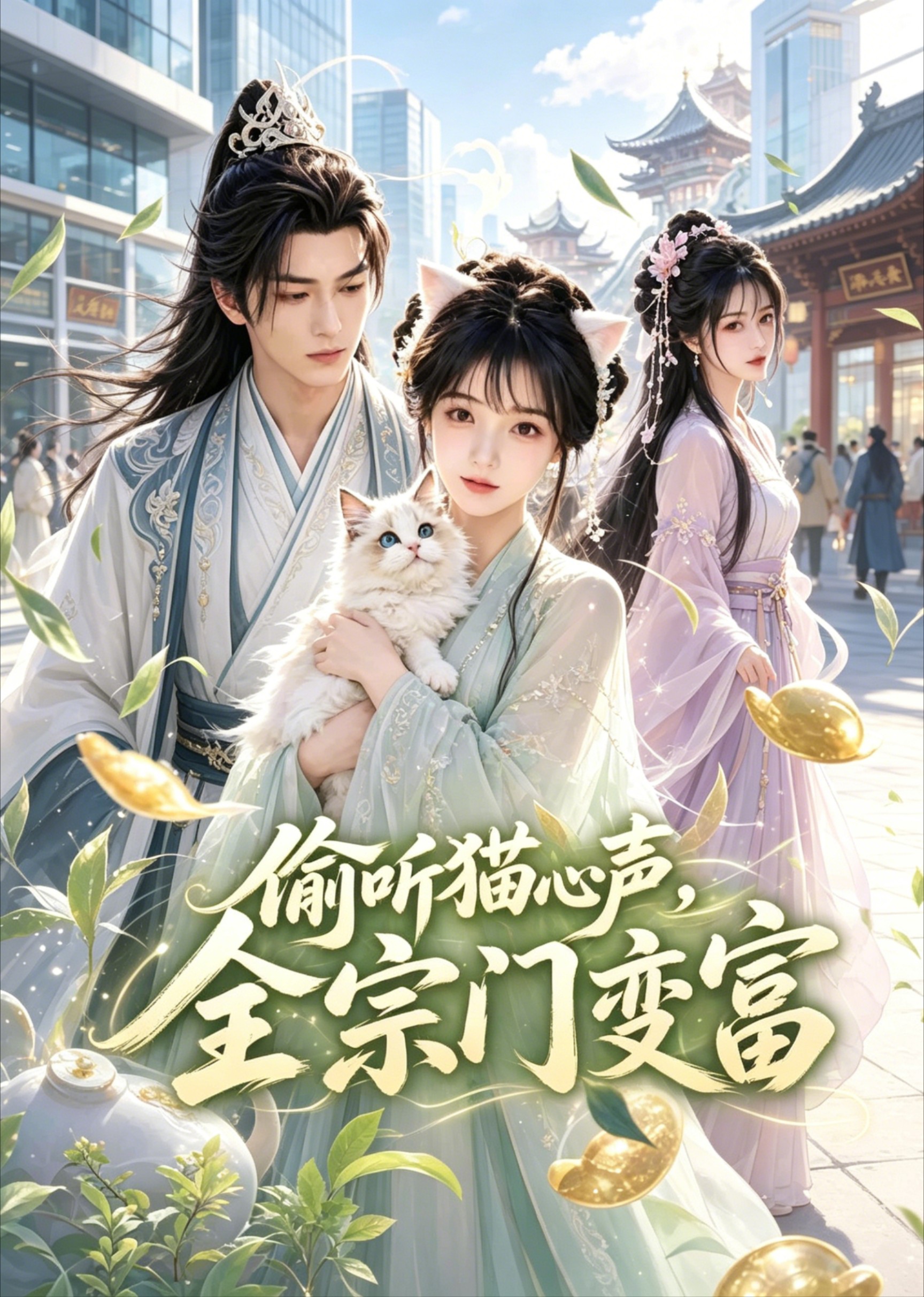 偷听猫心声，全宗门变富