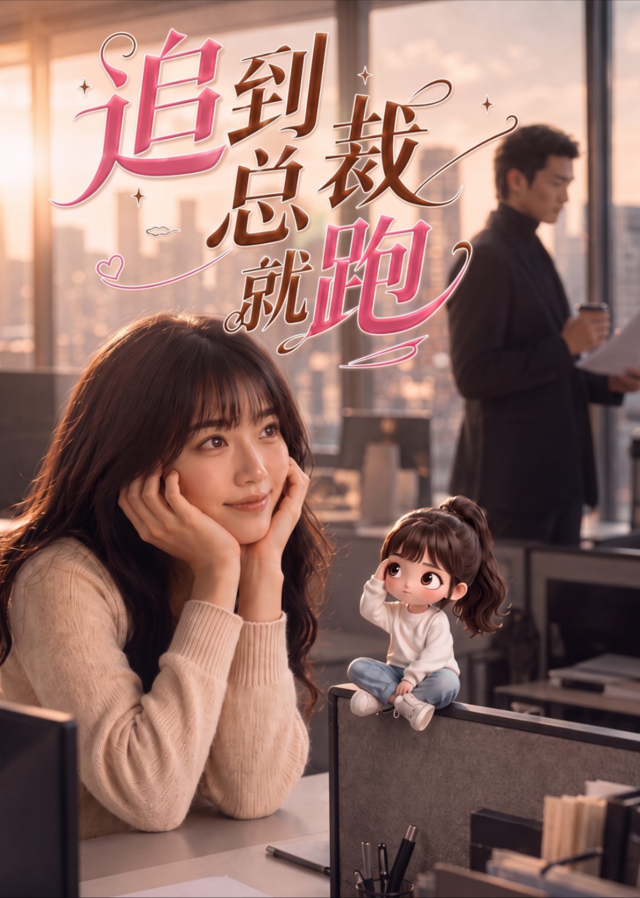 追到总裁就跑封面图