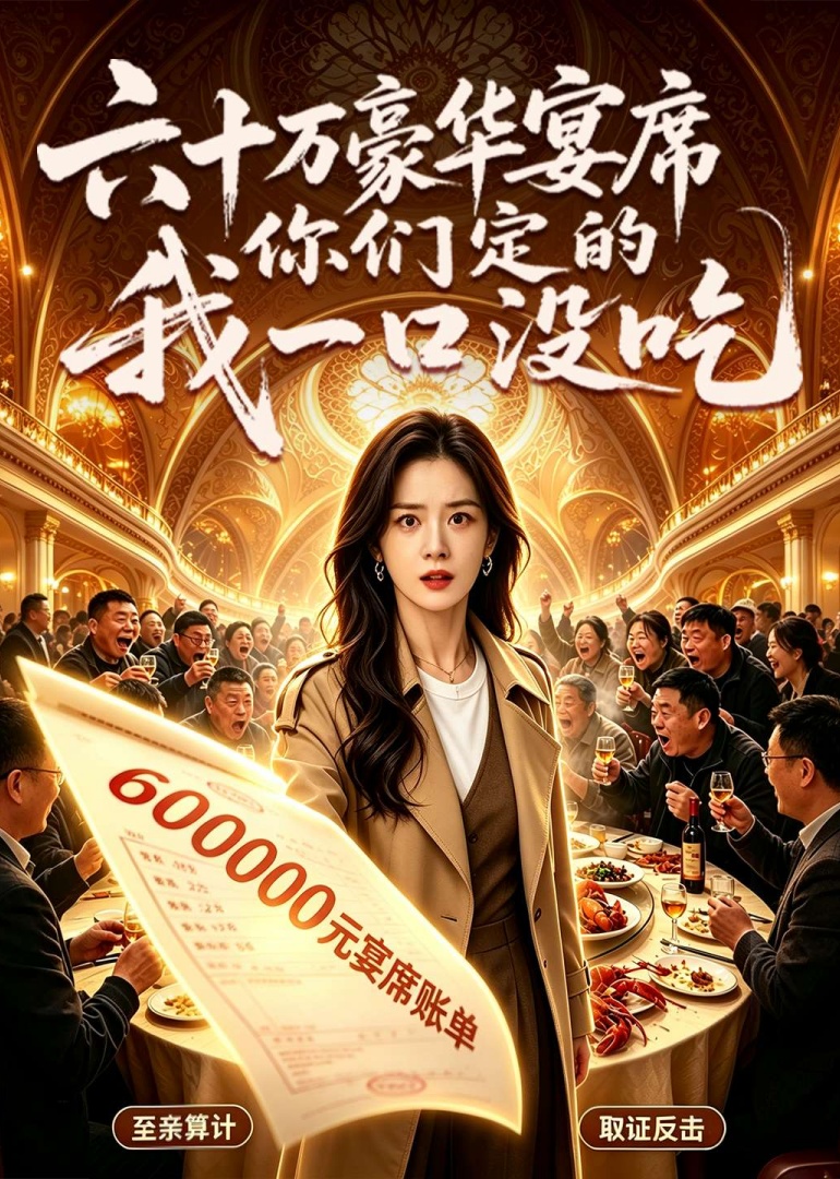 六十万豪华宴席你们定的我一口没吃封面图