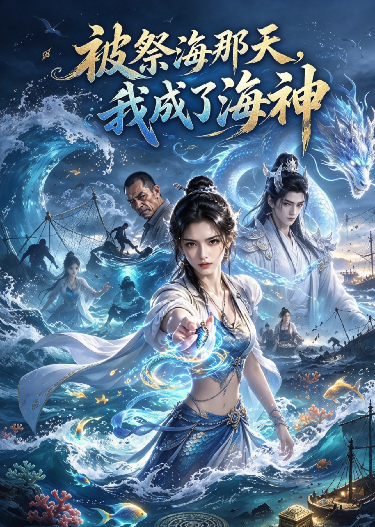 被祭海那天，我成了海神封面图