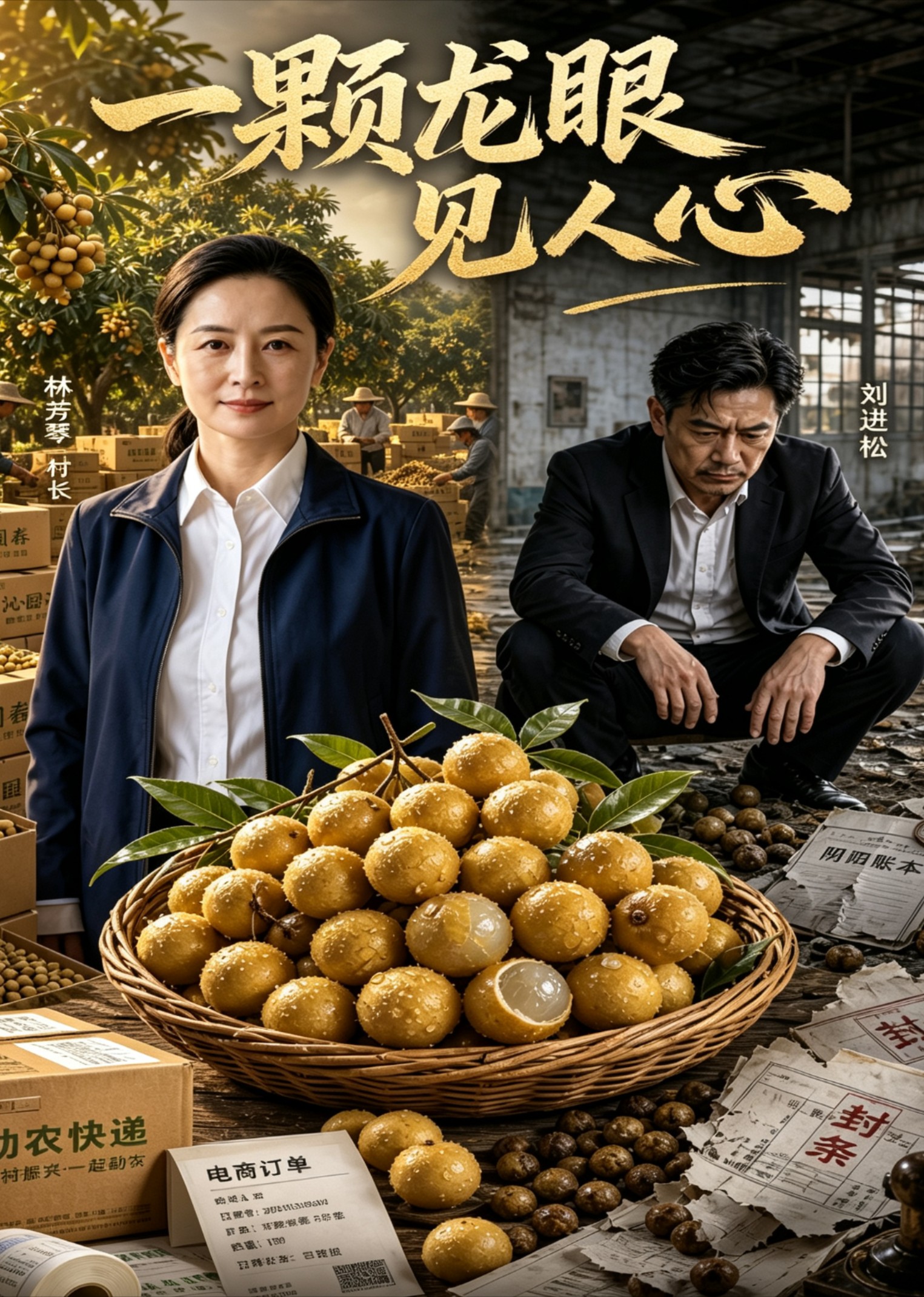 一颗龙眼见人心