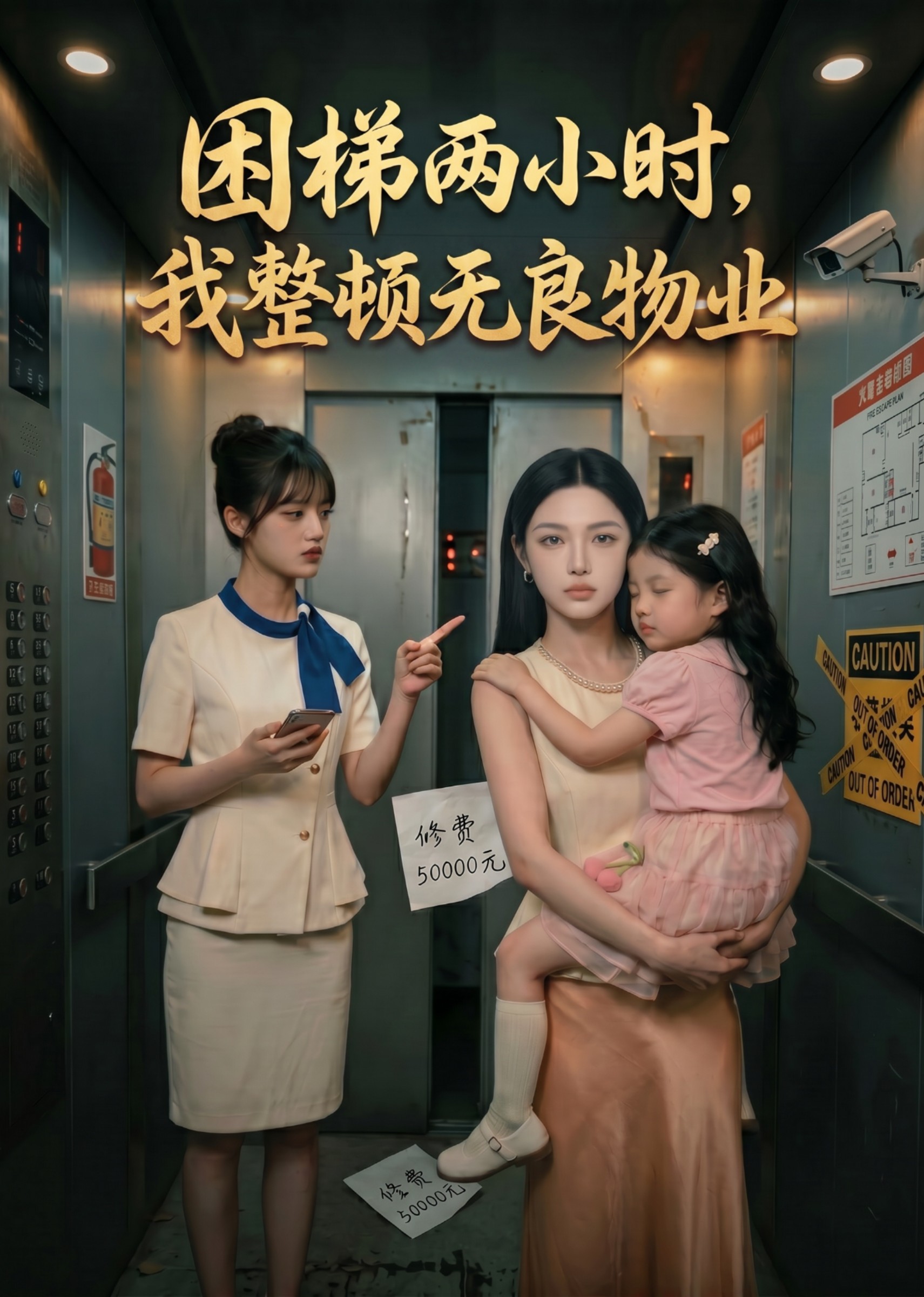 困梯两小时，我整顿无良物业