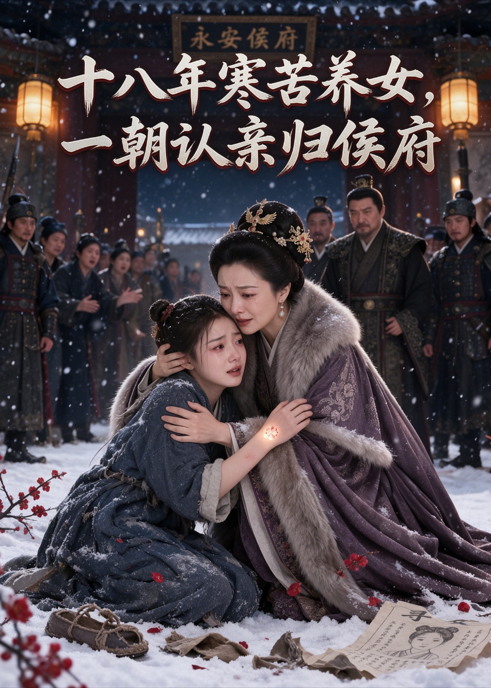 十八年寒苦养女，一朝认亲归侯府封面图