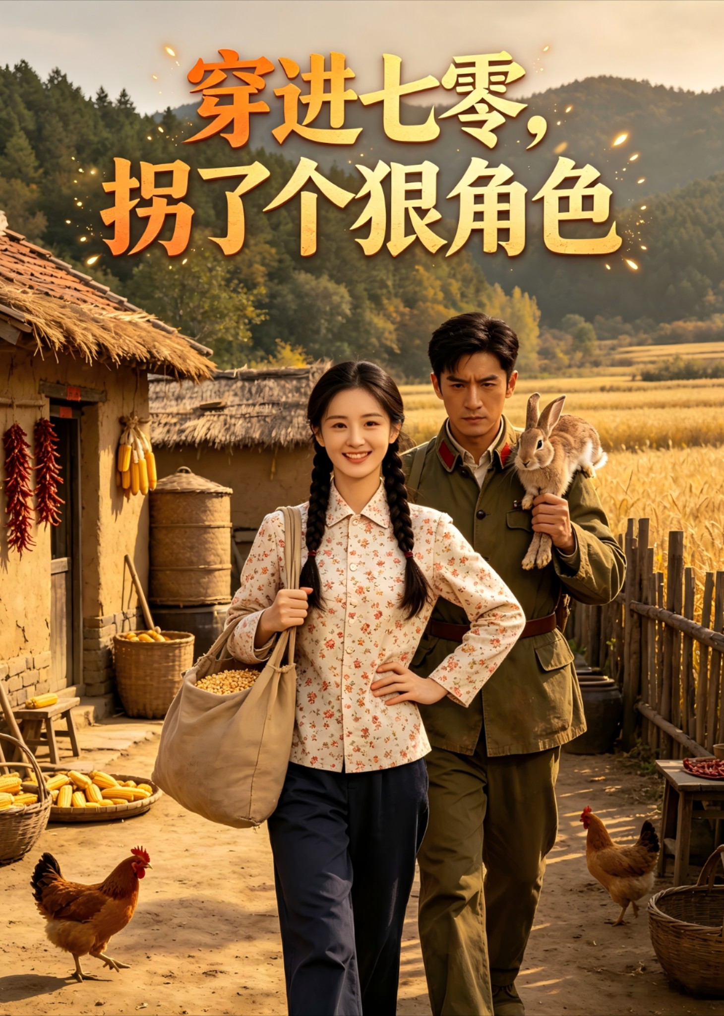 穿进七零，拐了个狠角色封面图