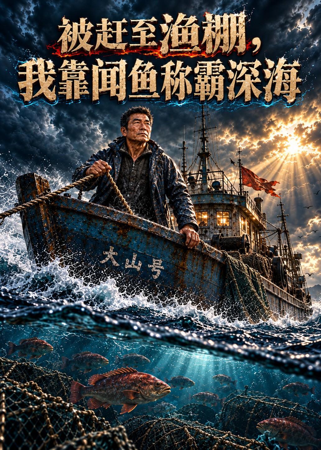 被赶至渔棚，我靠闻鱼称霸深海封面图