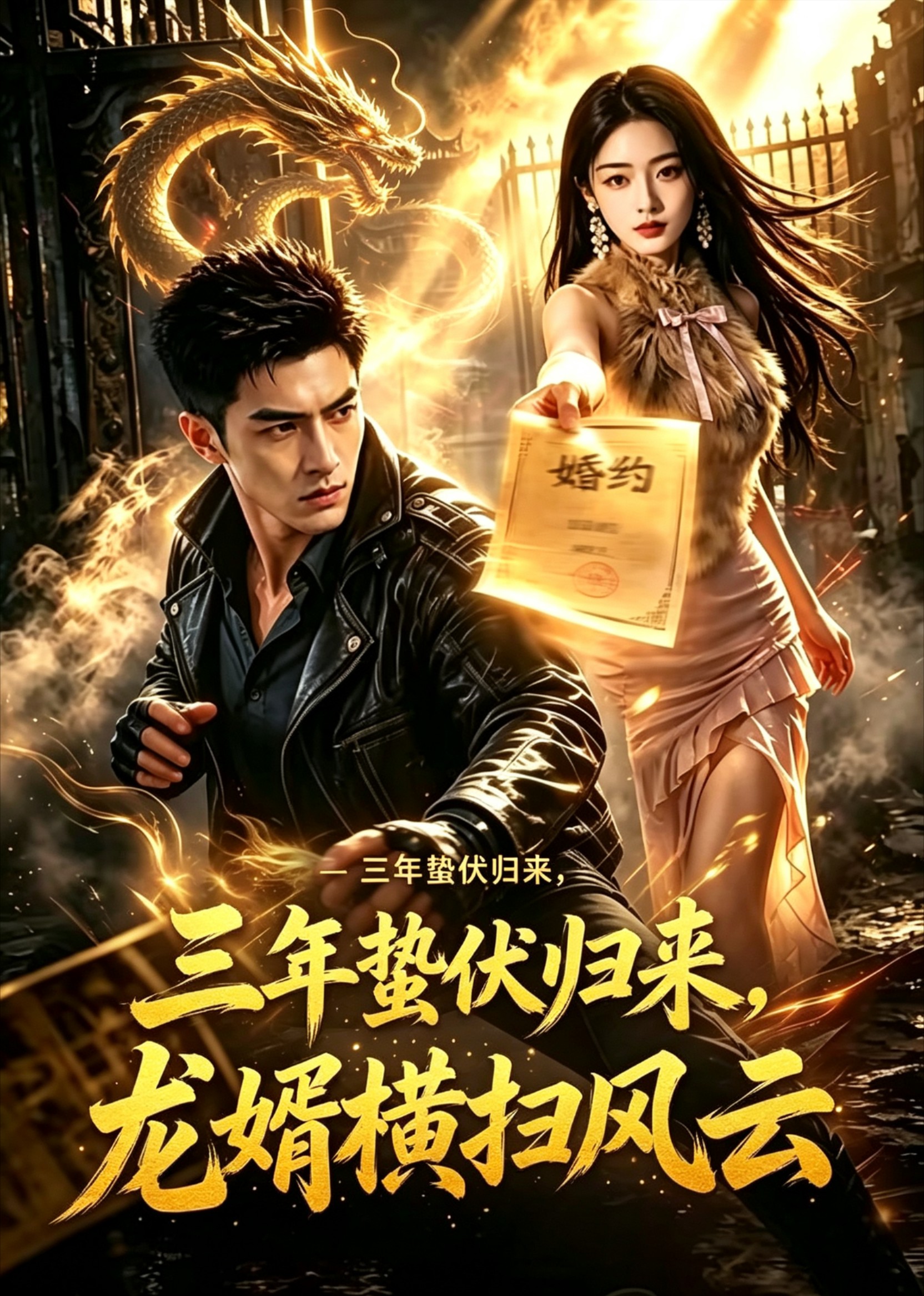 三年蛰伏归来，龙婿横扫风云封面图