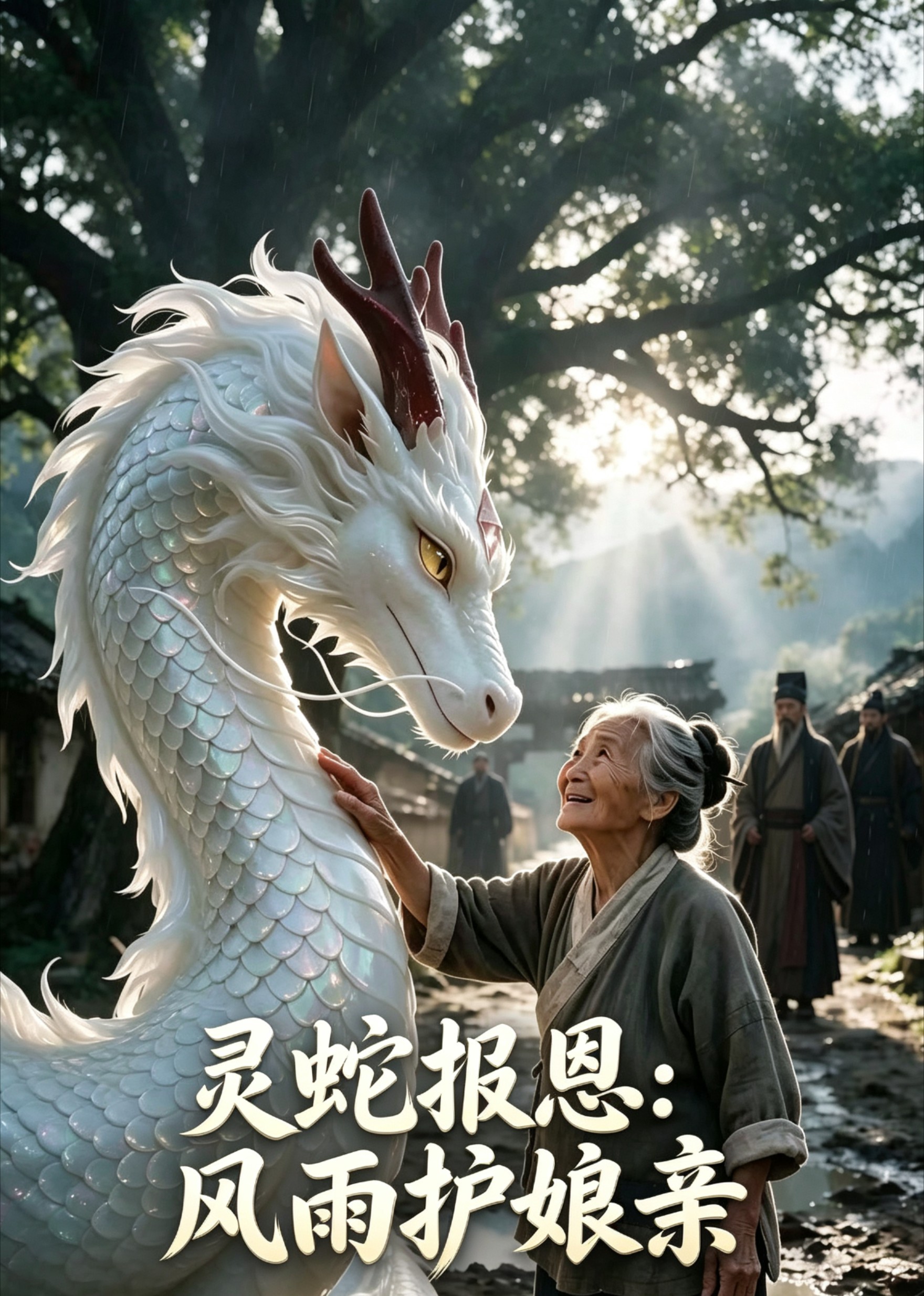 灵蛇报恩：风雨护娘亲封面图