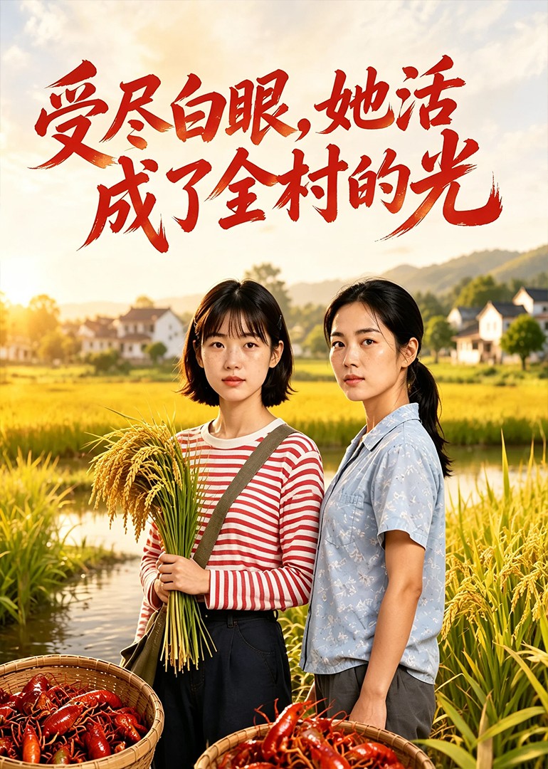 受尽白眼，她活成了全村的光