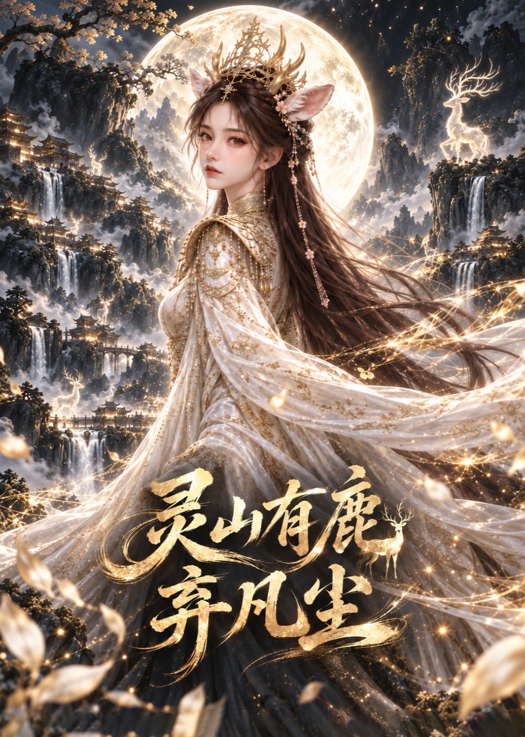 灵山有鹿弃凡尘封面图