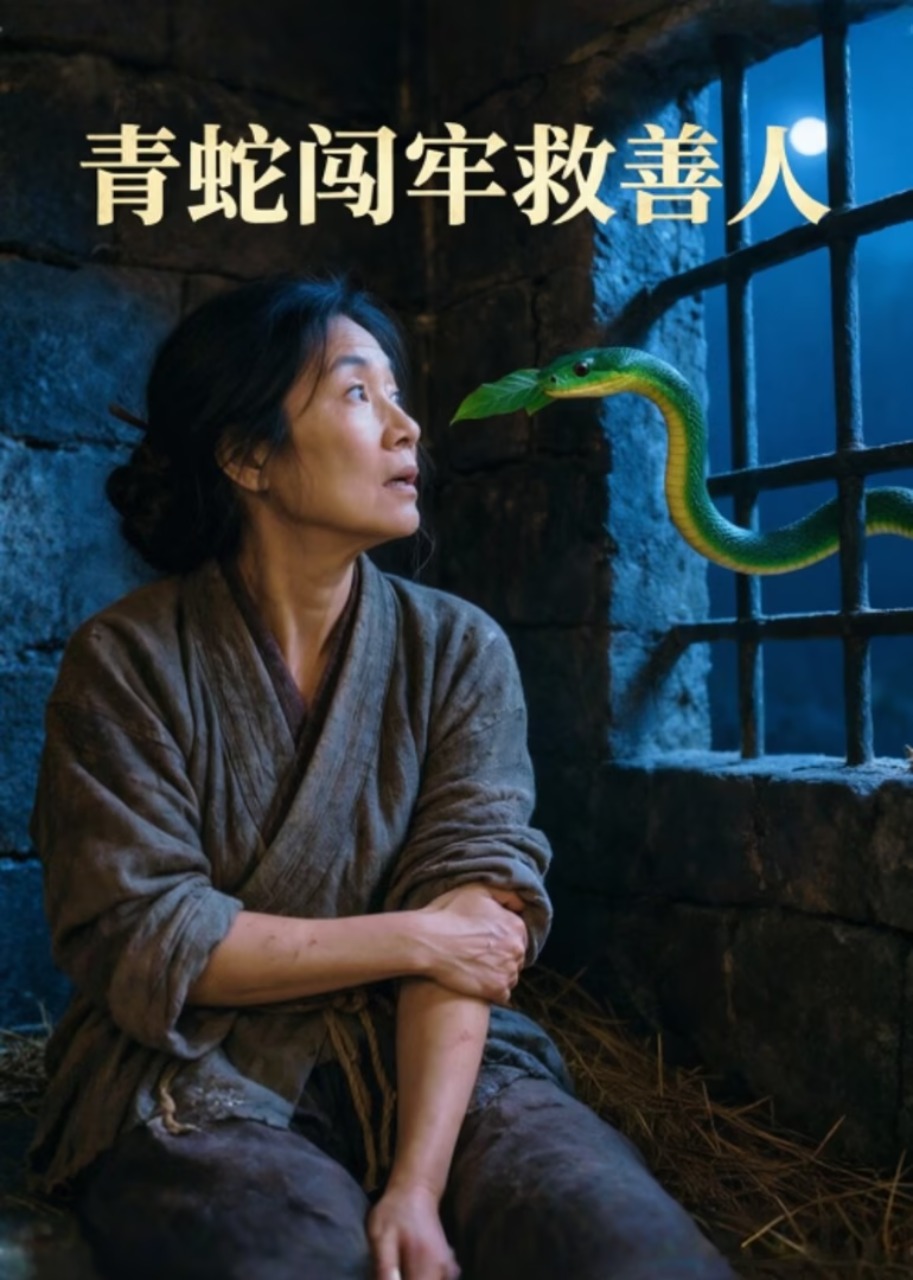 青蛇闯牢救善人