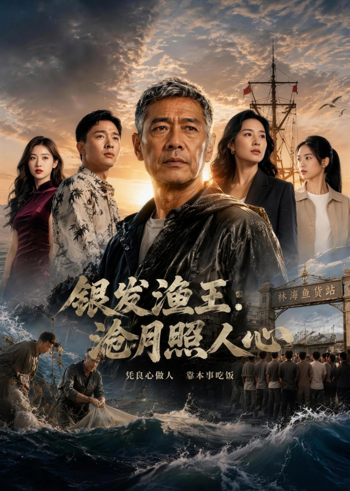 银发渔王：沧月照人心封面图