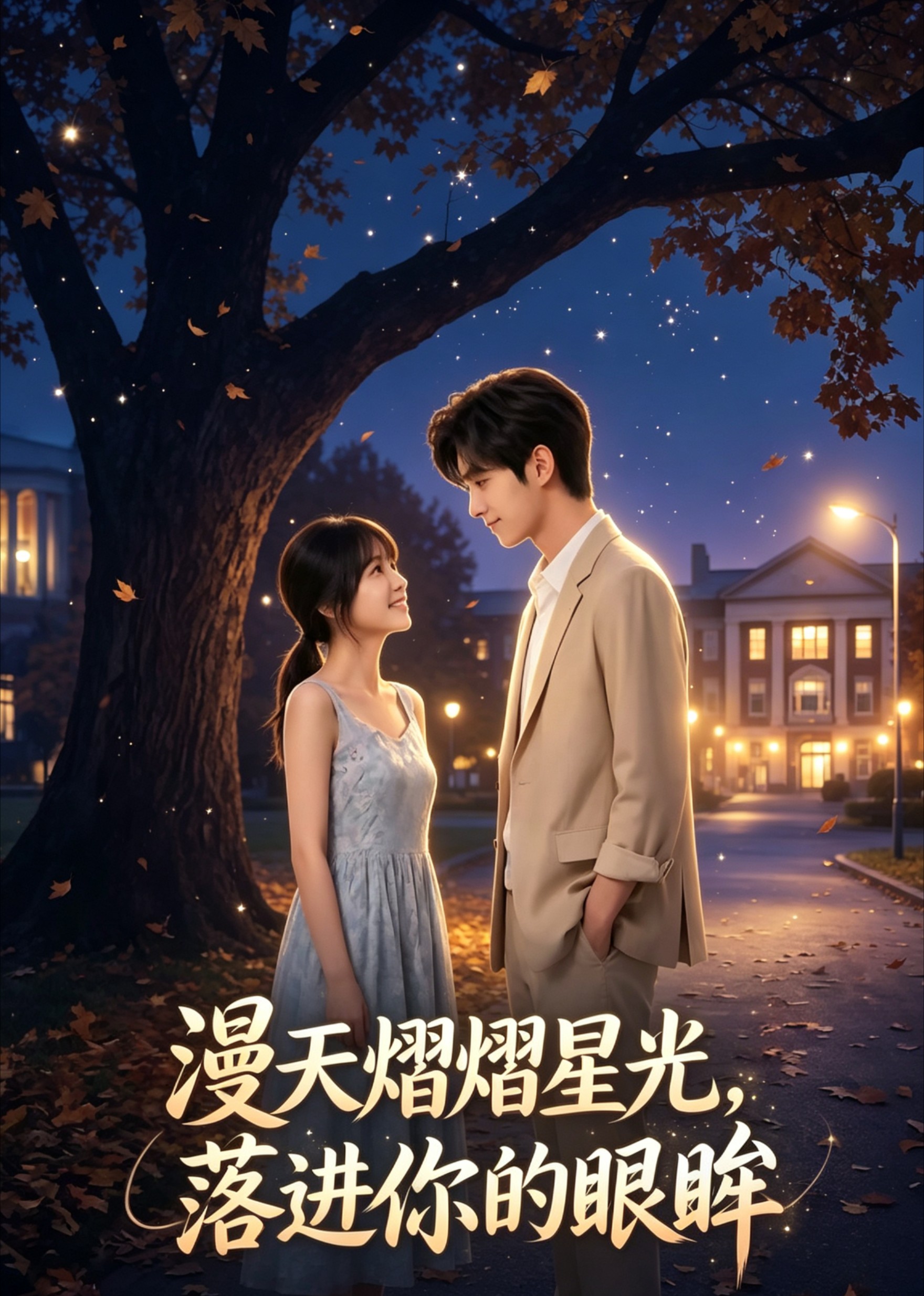 漫天熠熠星光，落进你的眼眸封面图