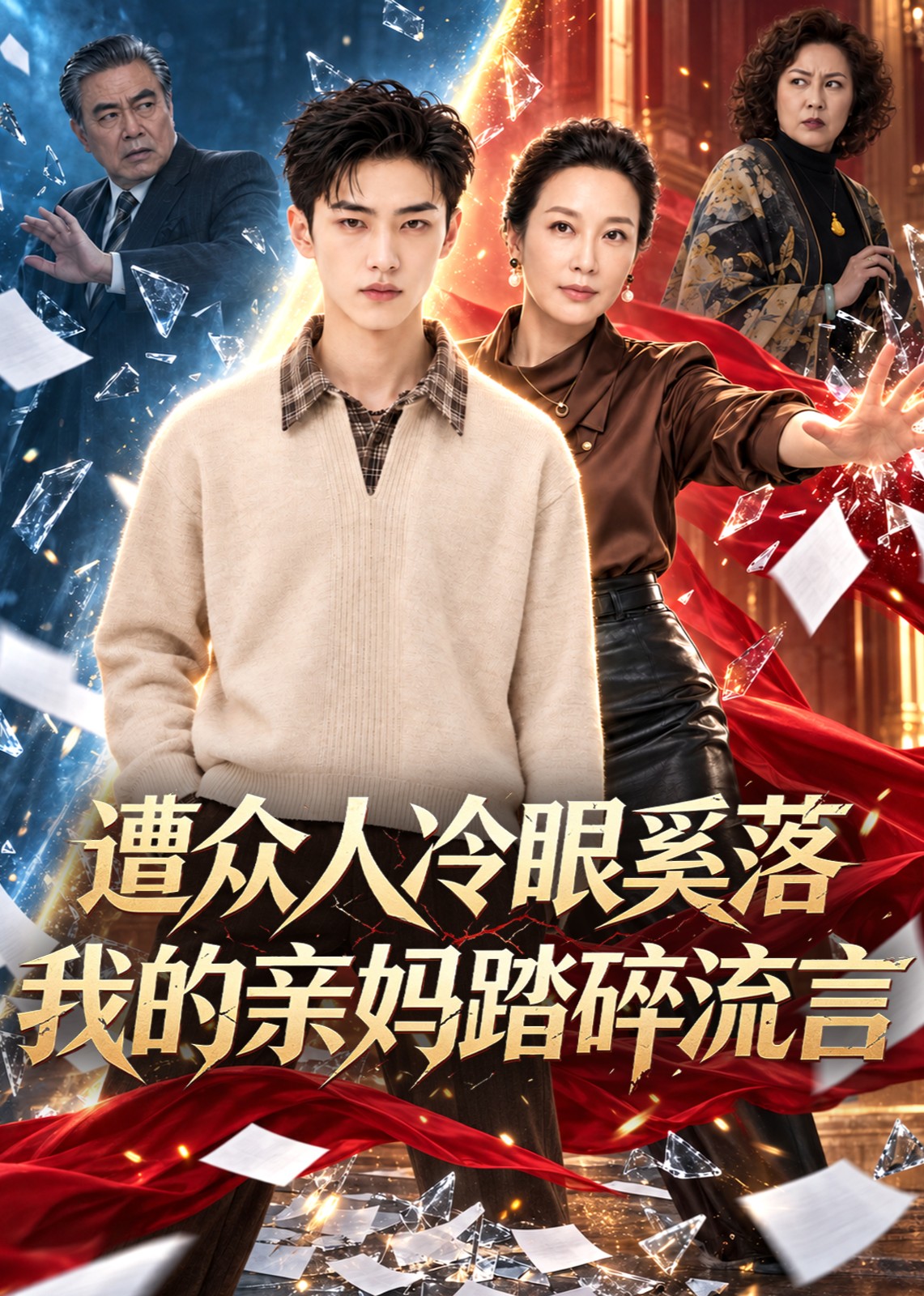 遭众人冷眼奚落，我的亲妈踏碎流言