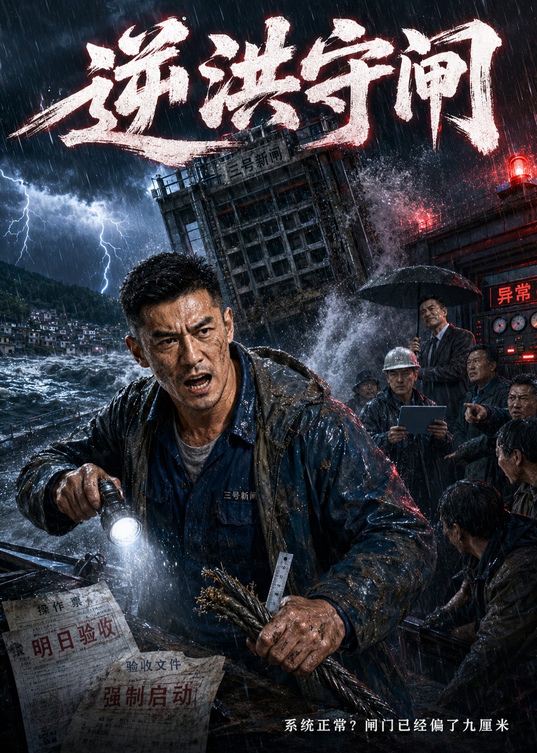 逆洪守闸