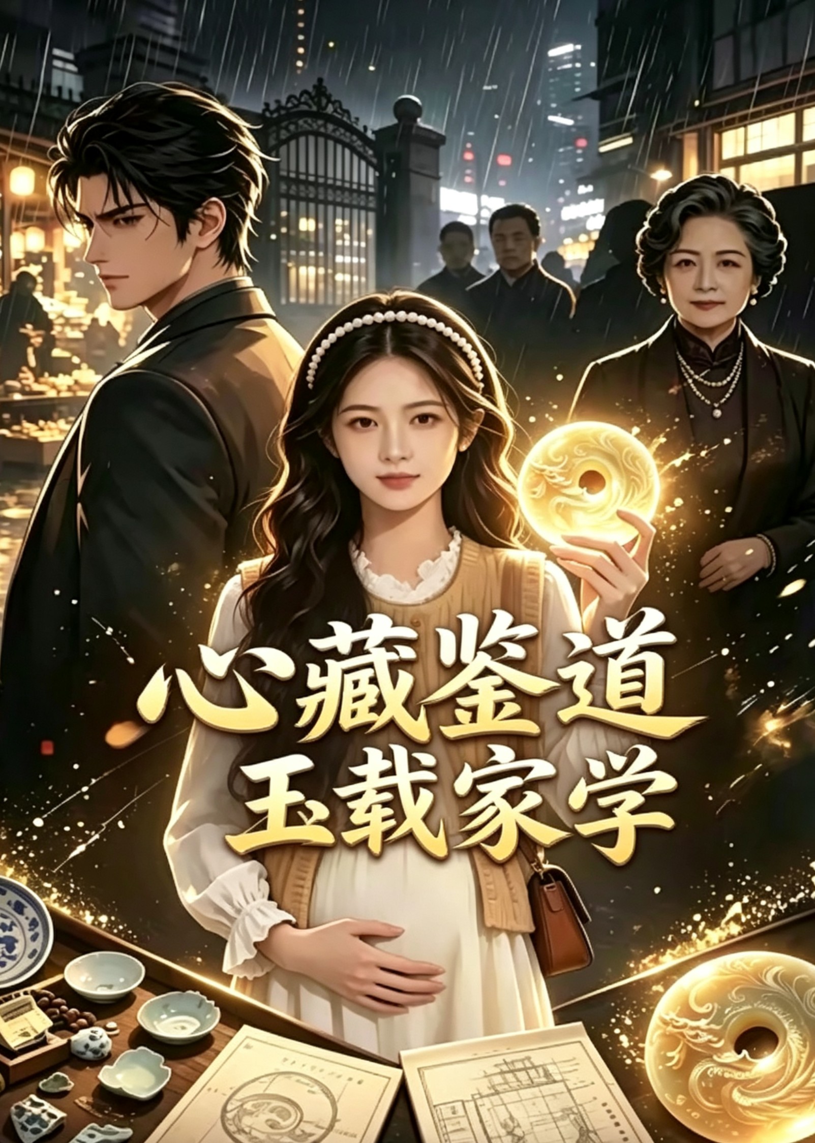 心藏鉴道，玉载家学