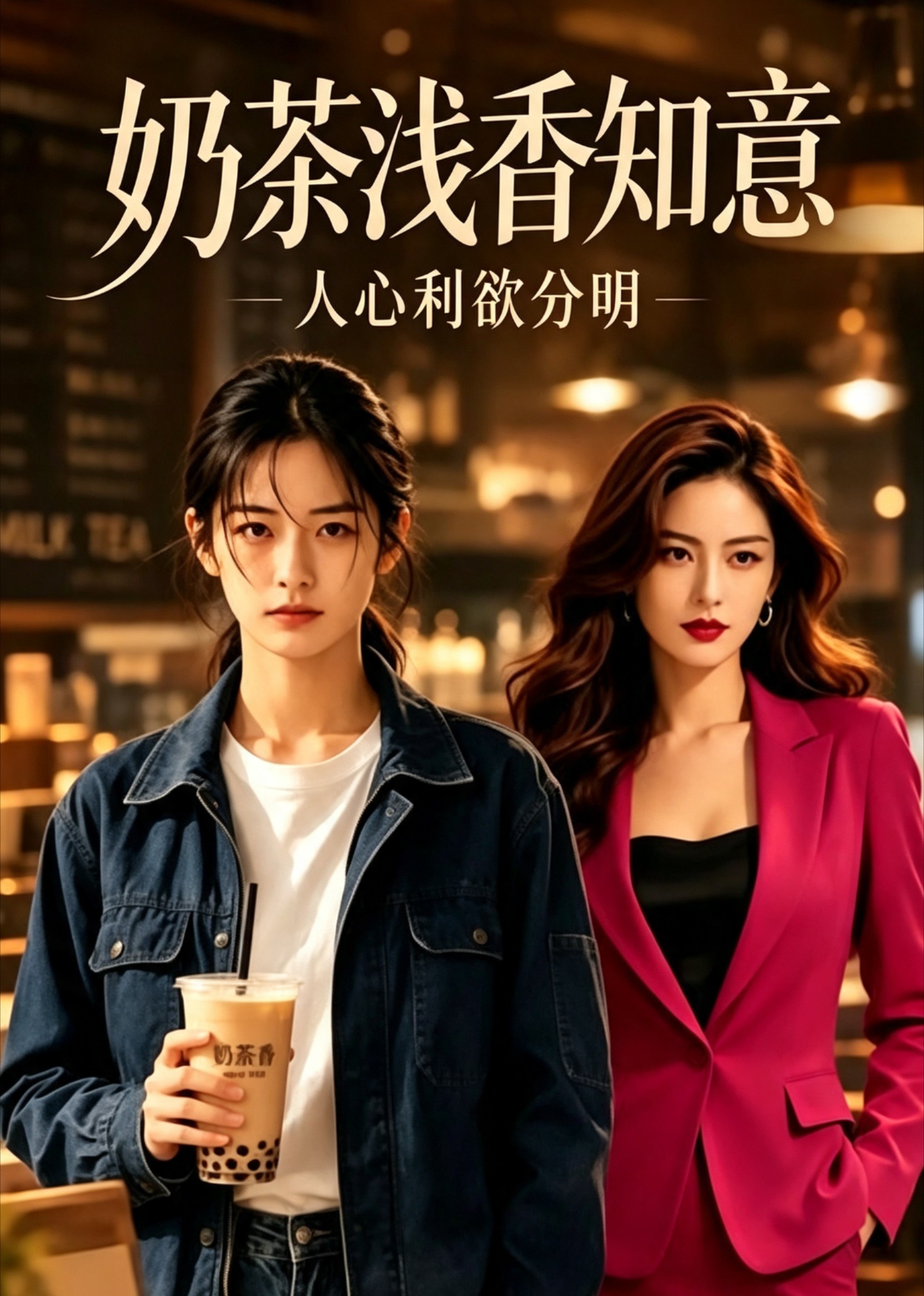 奶茶浅香知意，人心利欲分明