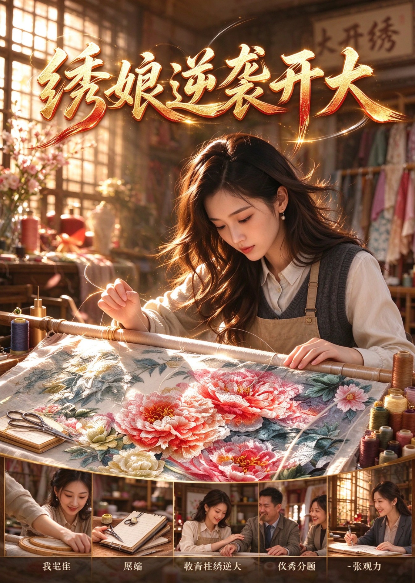 绣娘逆袭开大封面图