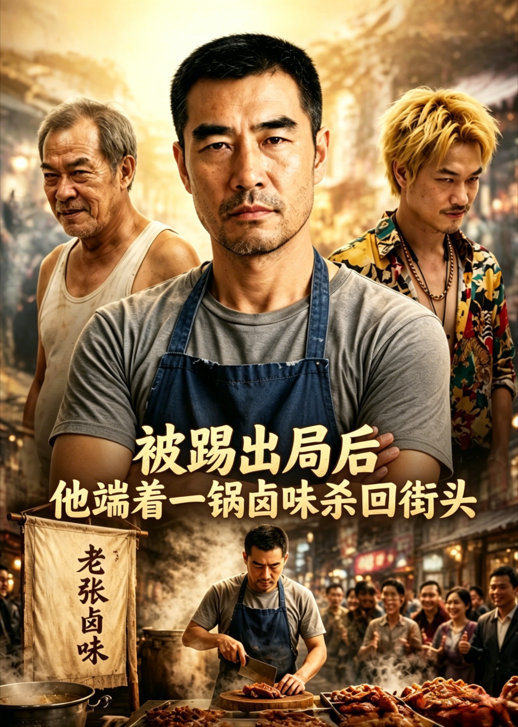 被踢出局后，他端着一锅卤味杀回街头
