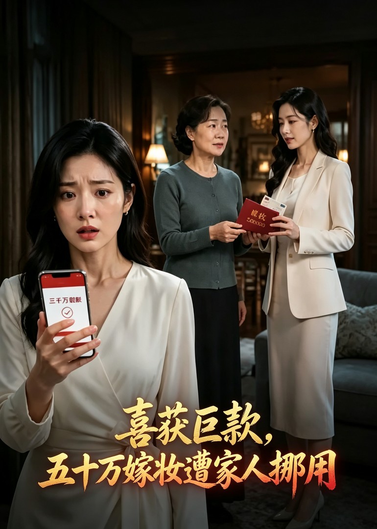 喜获巨款，五十万嫁妆遭家人挪用封面图