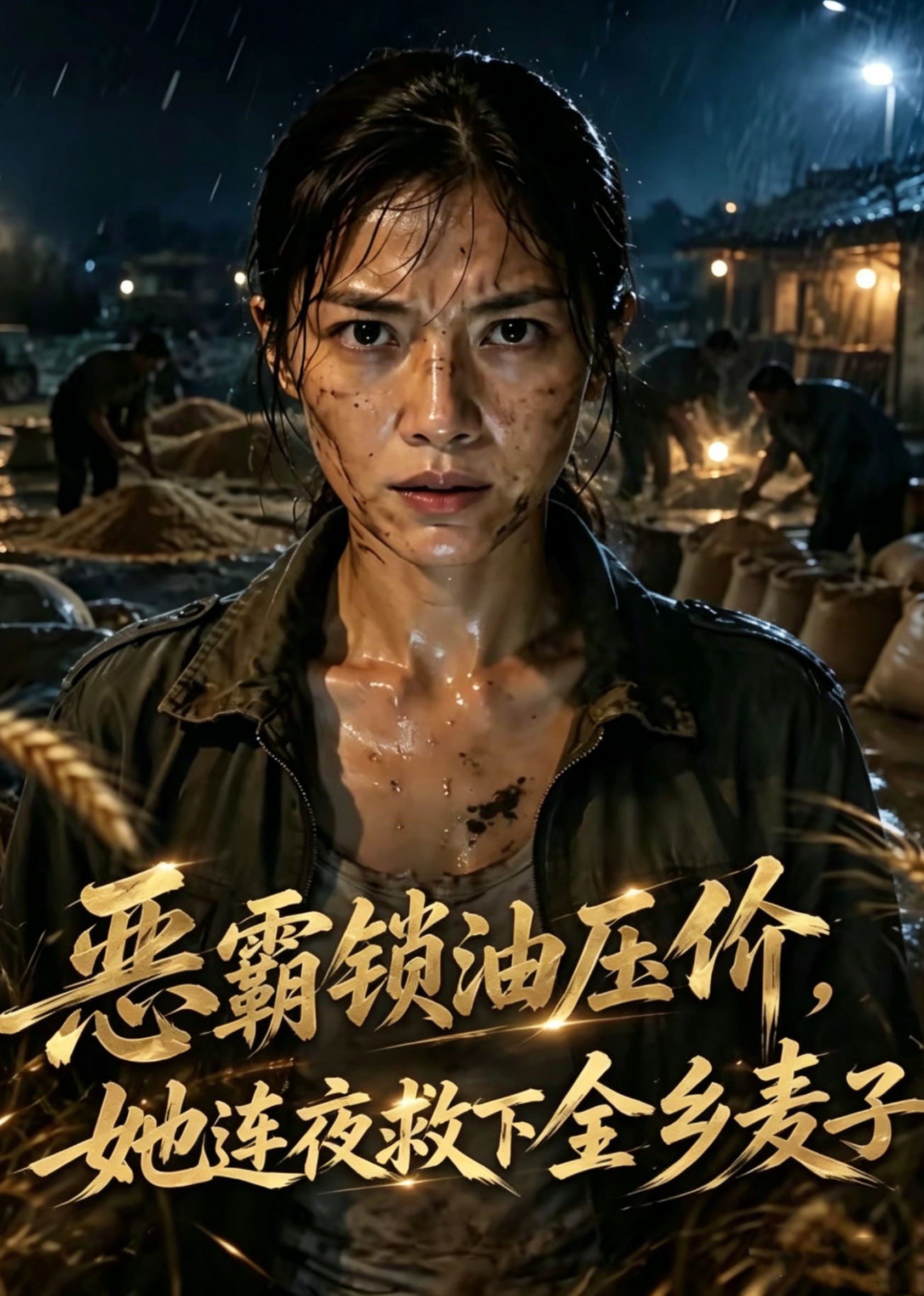 恶霸锁油压价，她连夜救下全乡麦子