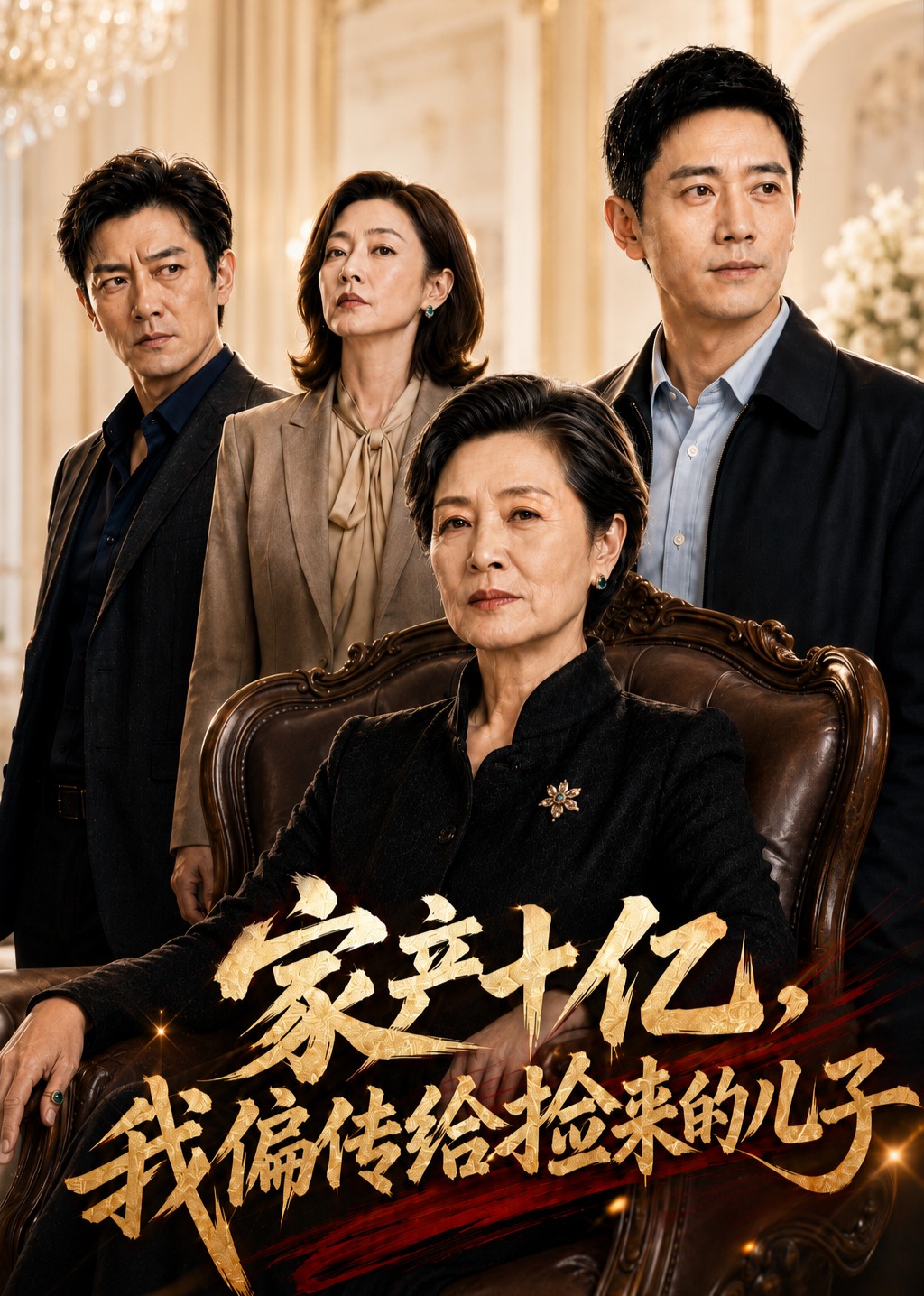 家产十亿，我偏传给捡来的儿子