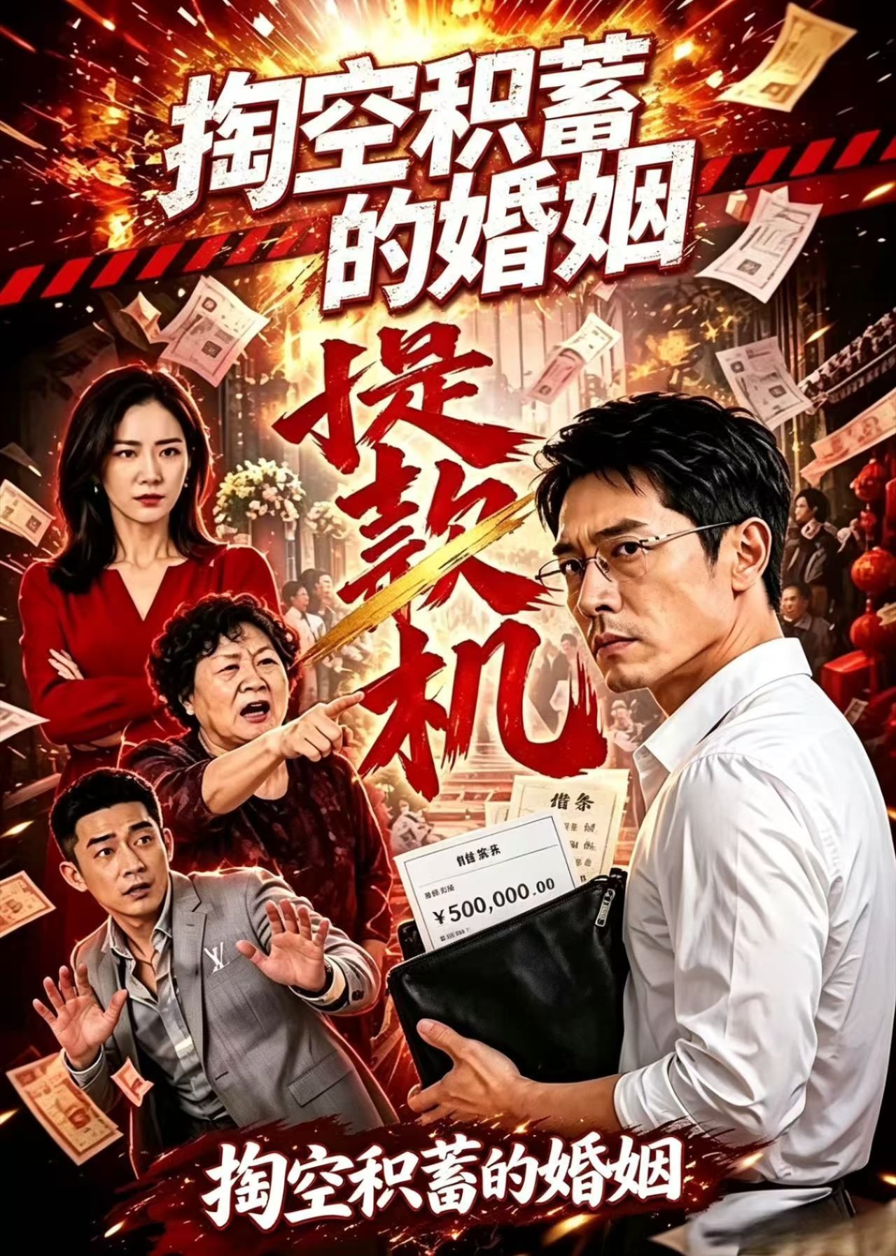 掏空积蓄的婚姻