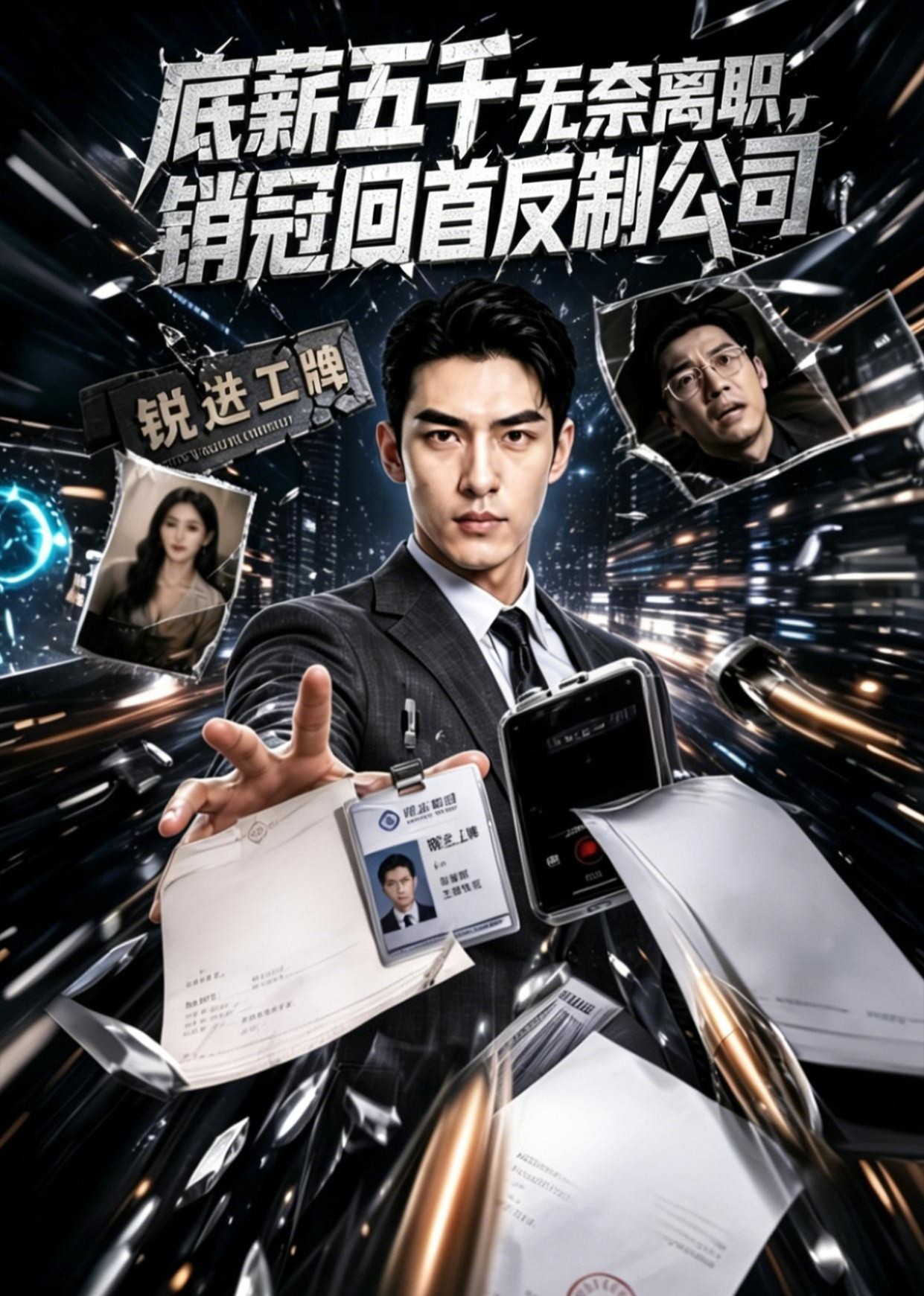 底薪五千无奈离职，销冠回首反制公司
