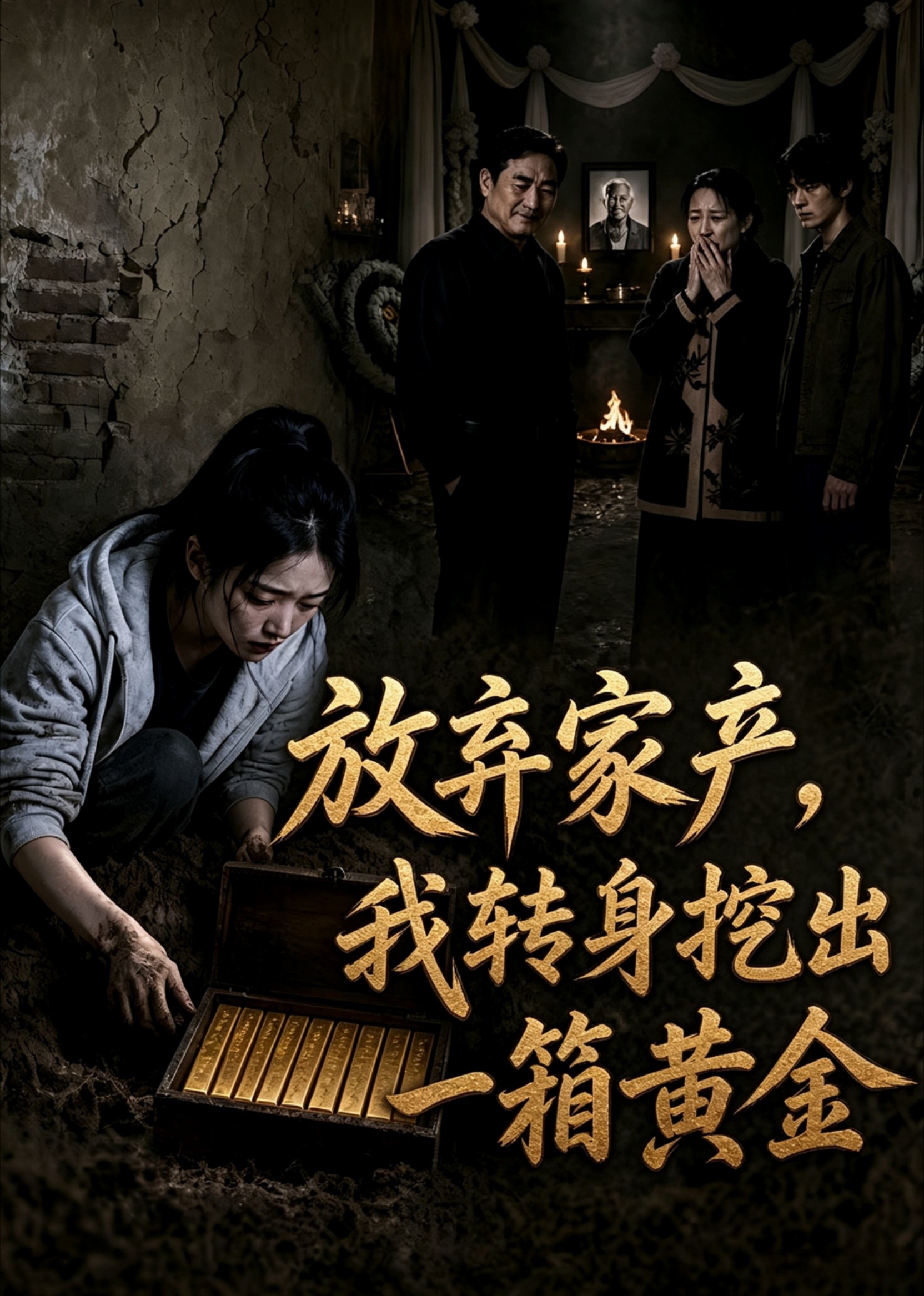 放弃家产，我转身挖出一箱黄金