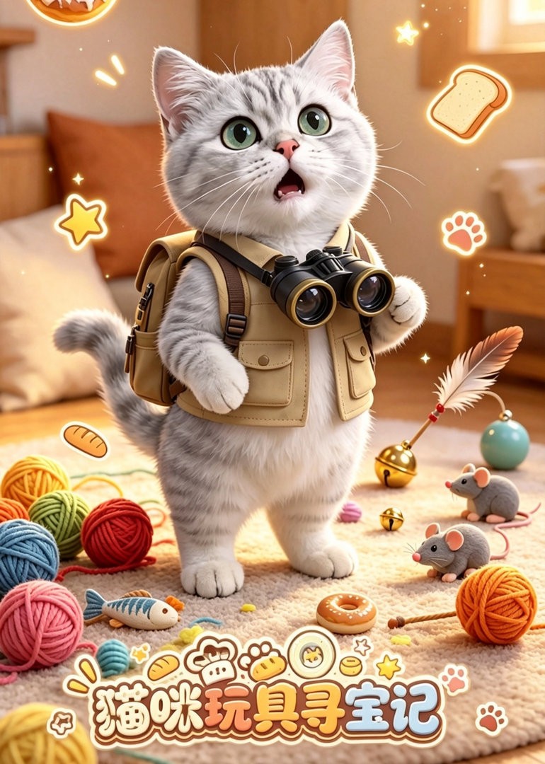 猫咪玩具寻宝记封面图