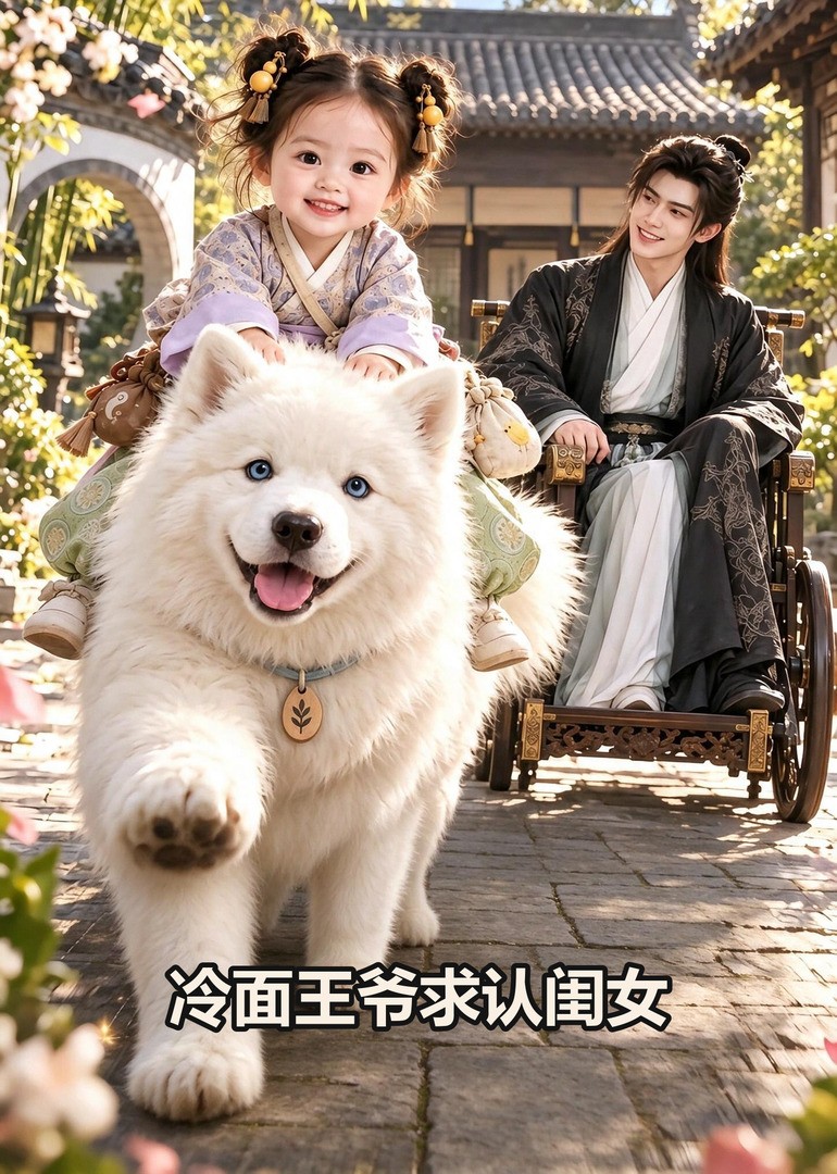 冷面王爷求认闺女封面图