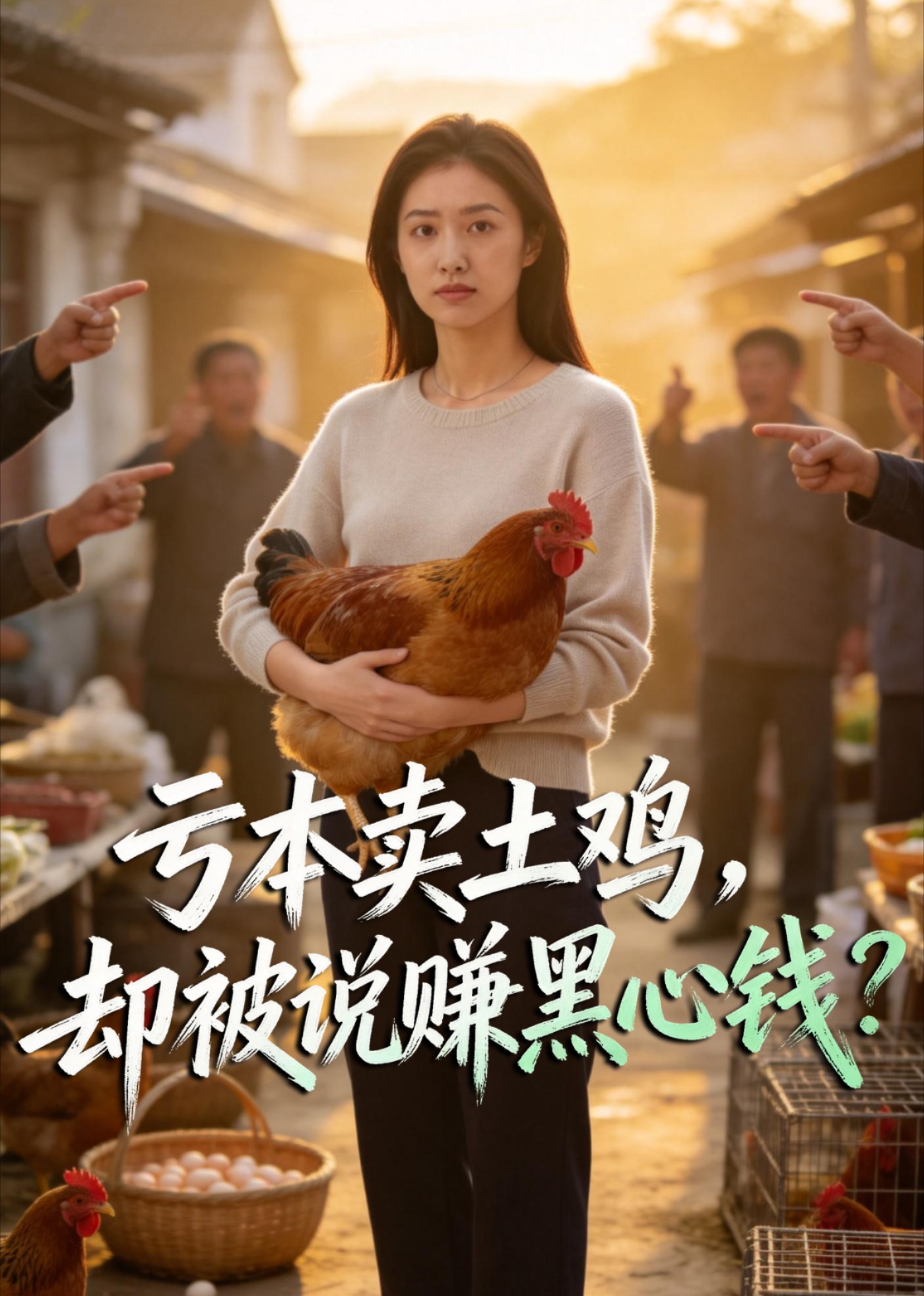 亏本卖土鸡，却被说赚黑心钱封面图