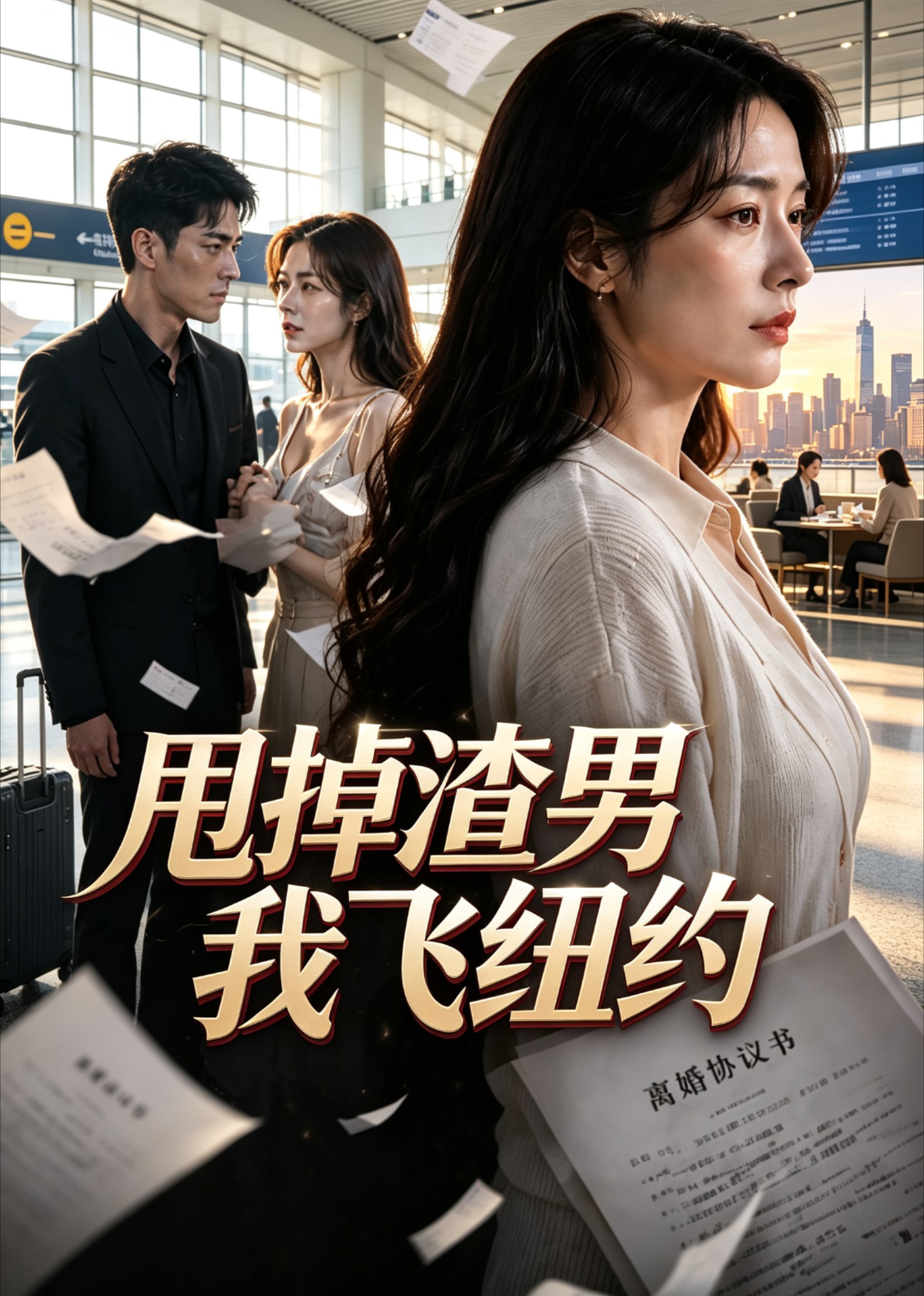 甩掉渣男我飞纽约封面图