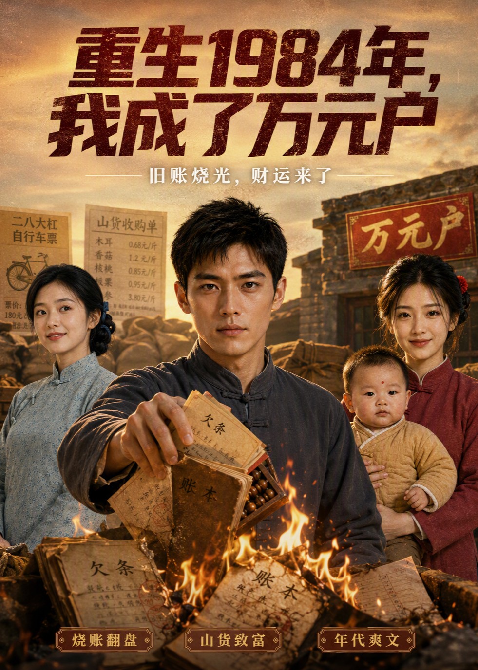 重生1984年，我成了万元户封面图