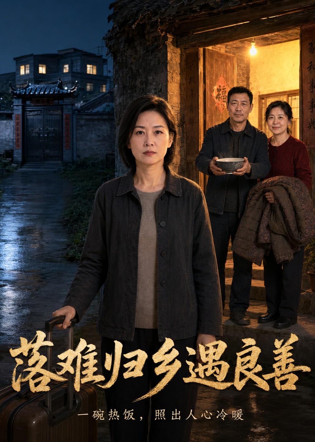 落难归乡遇良善