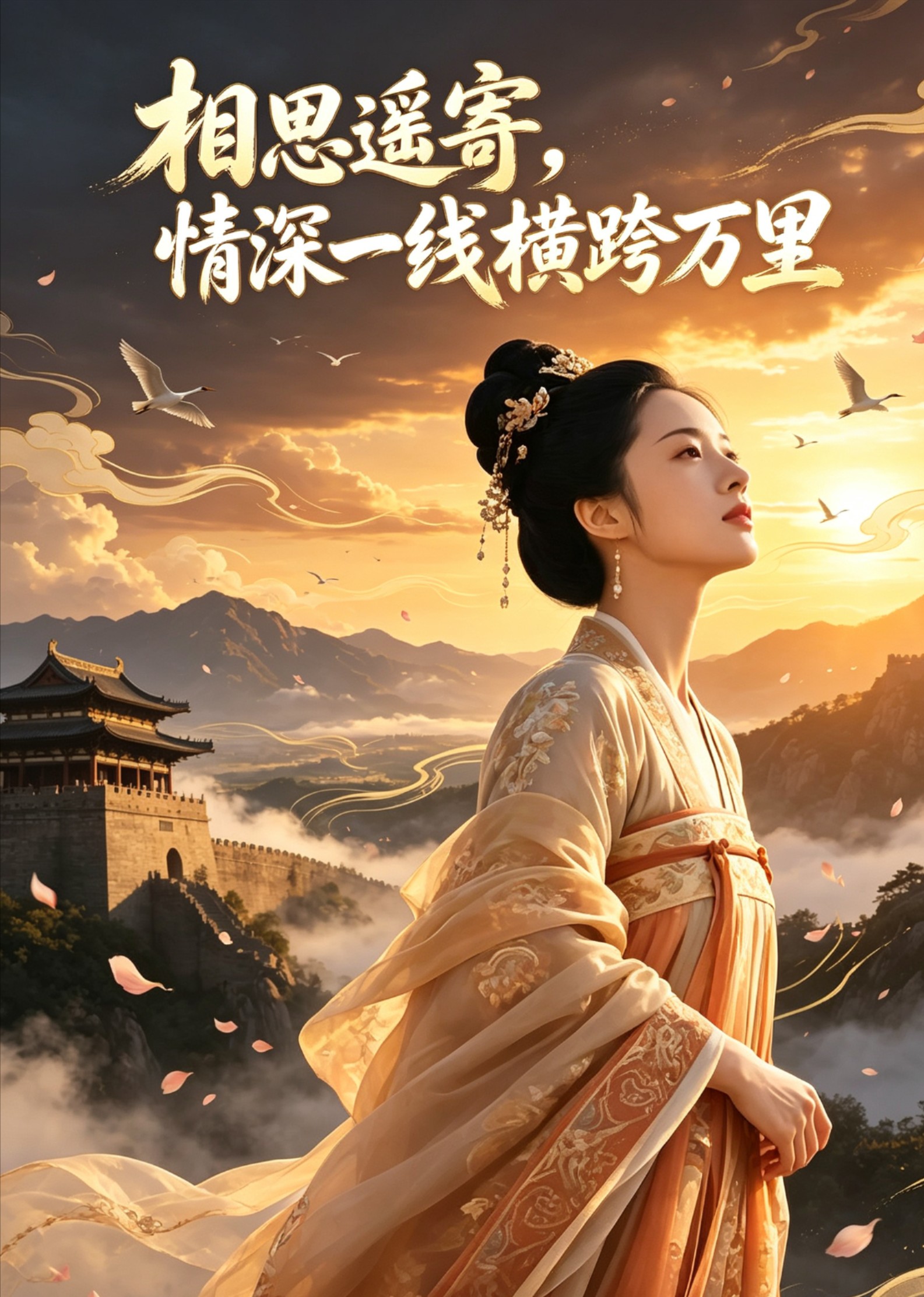 相思遥寄，情深一线横跨万里