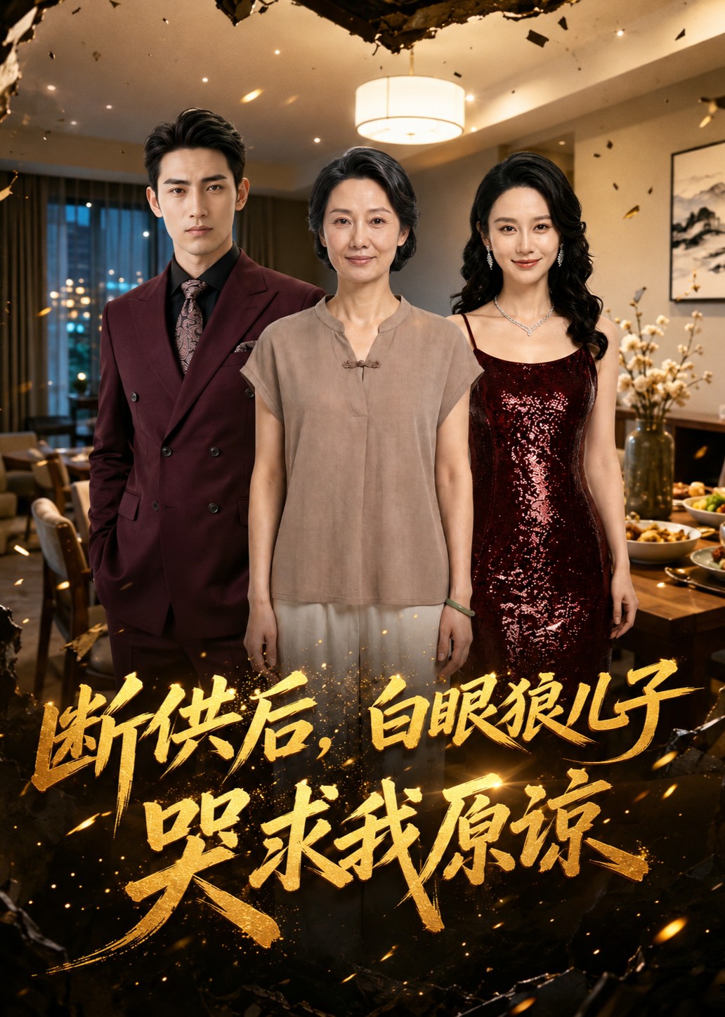 断供后，白眼狼儿子哭求我原谅