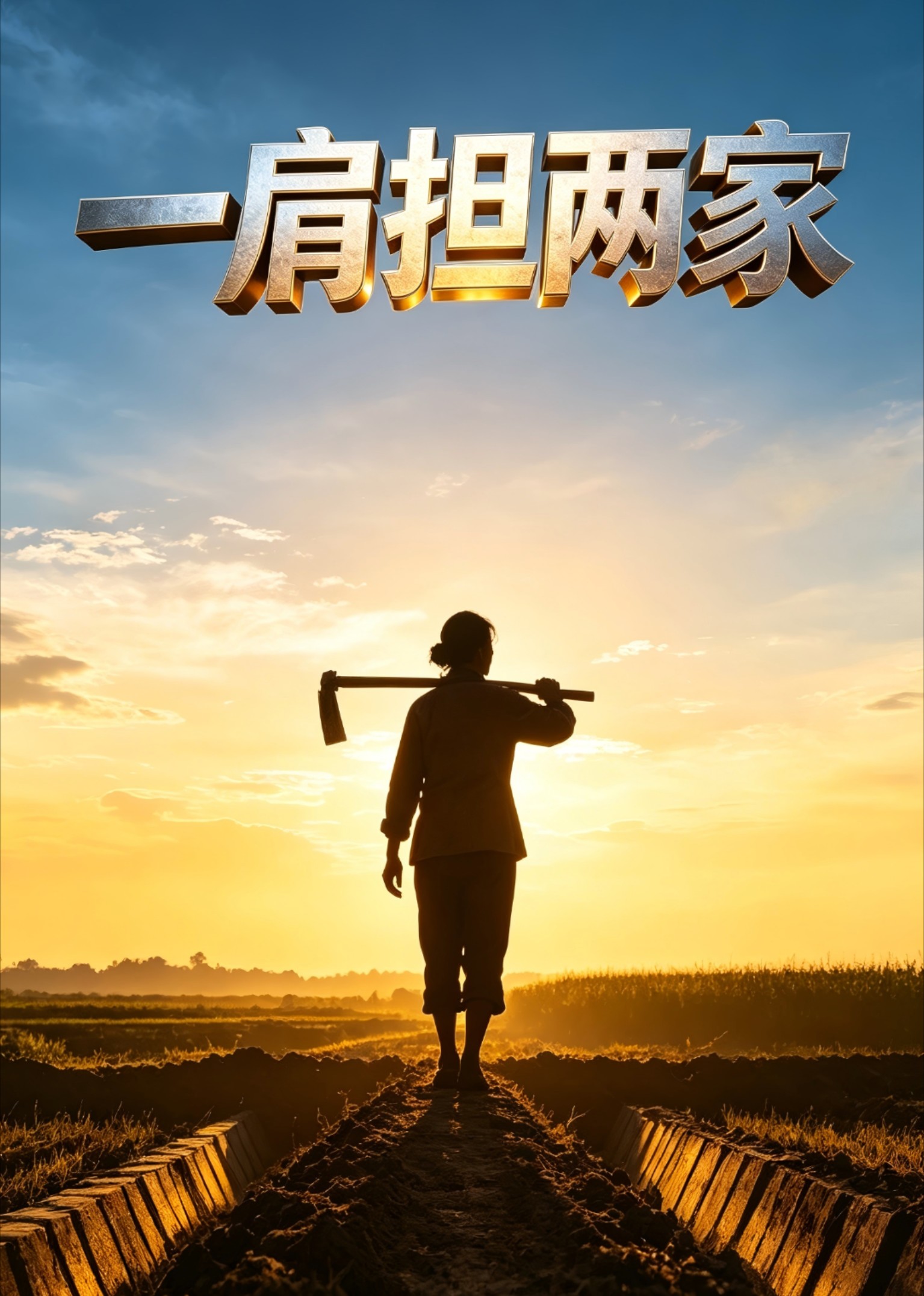 一肩担两家