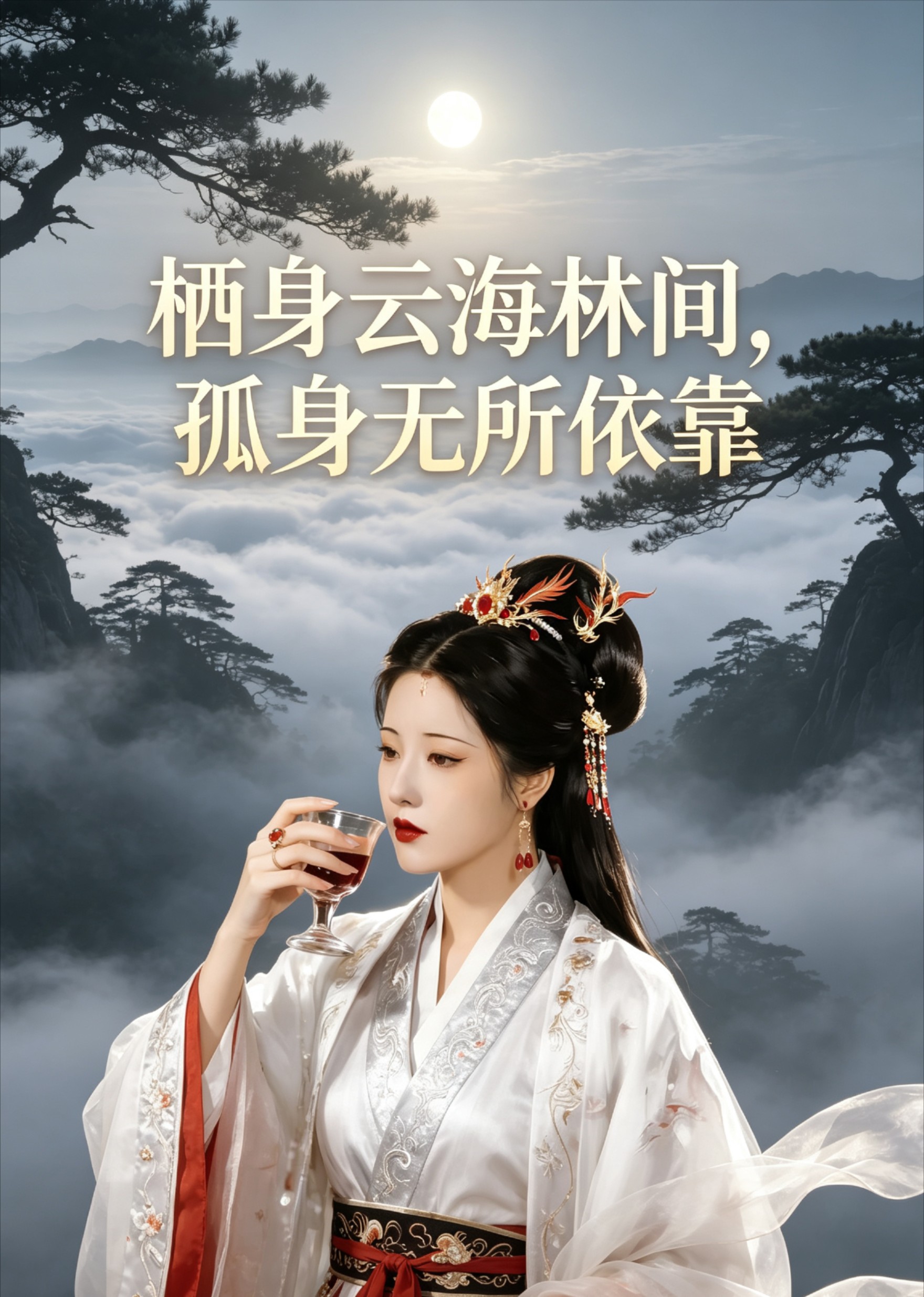 栖身云海林间，孤身无所依靠封面图