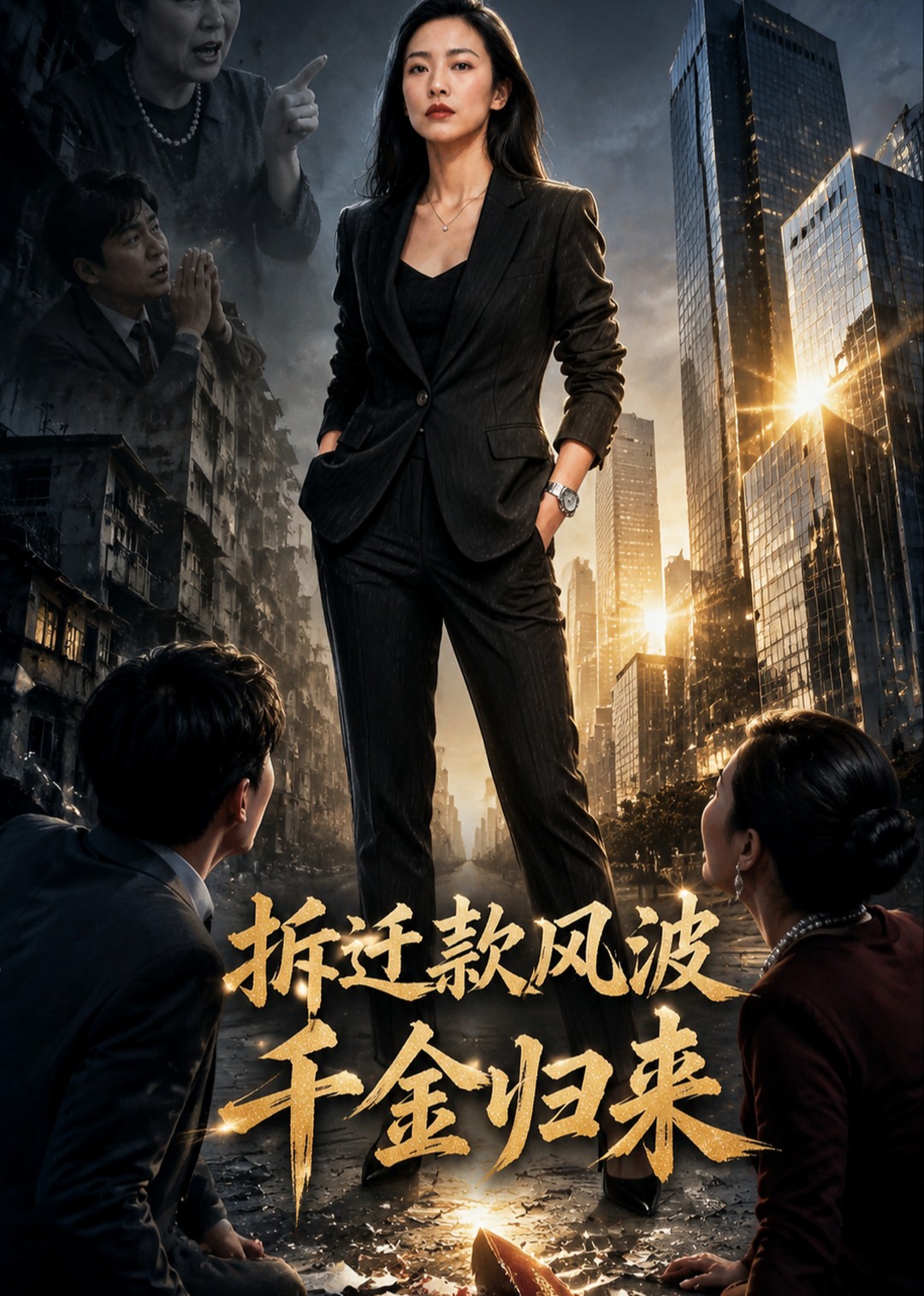 拆迁款风波，千金归来