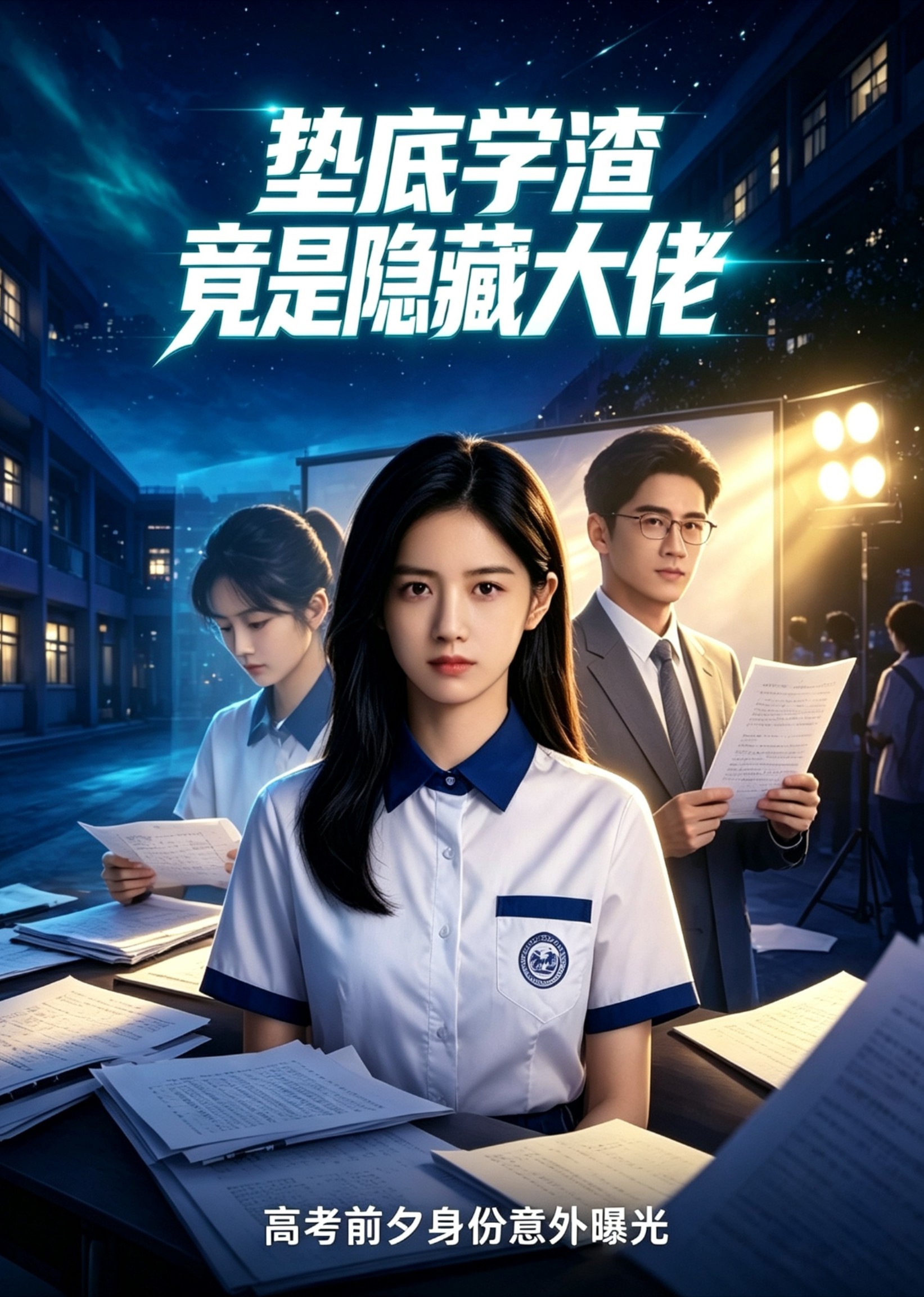 垫底学渣竟是隐藏大佬