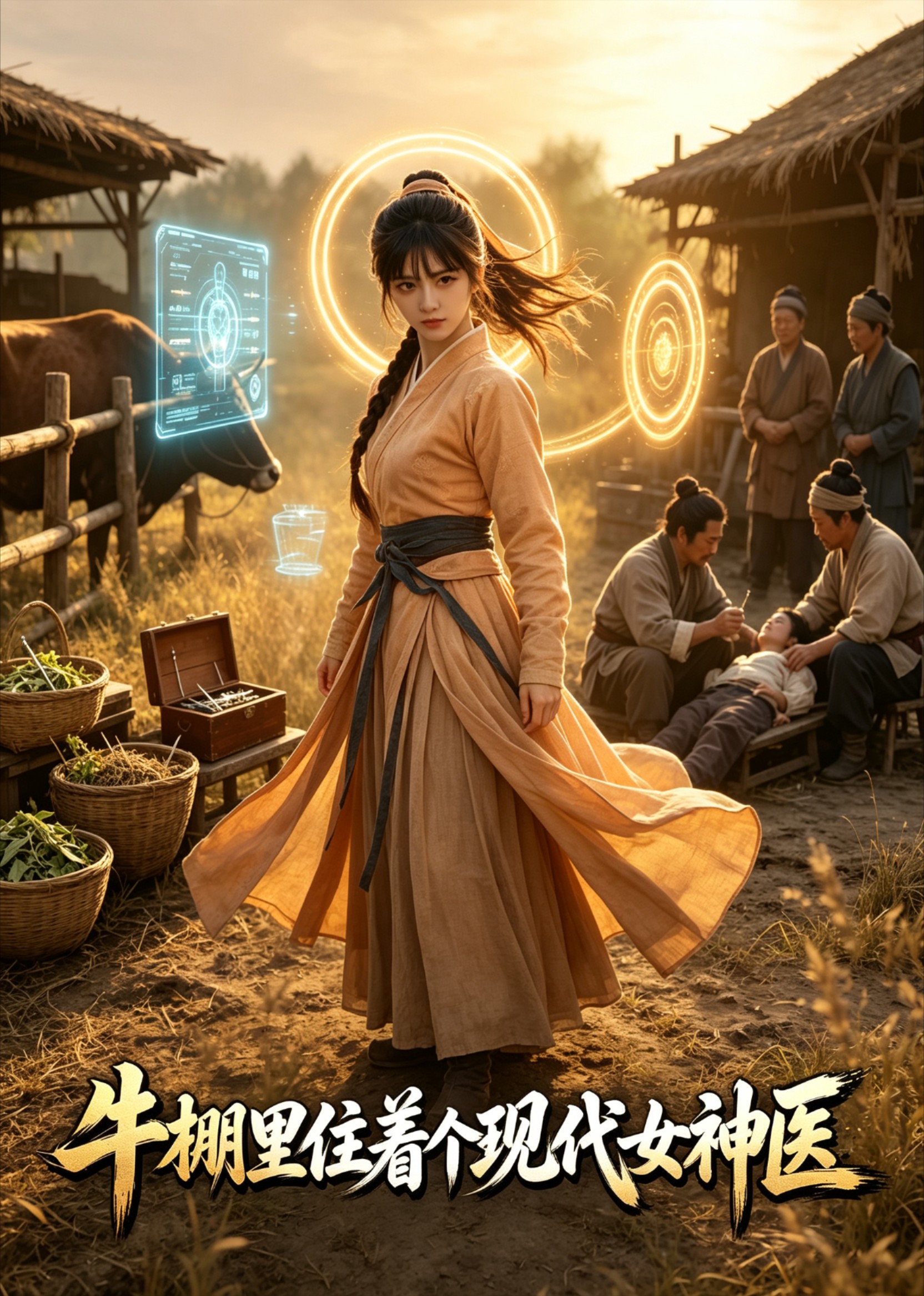 牛棚里住着个现代女神医