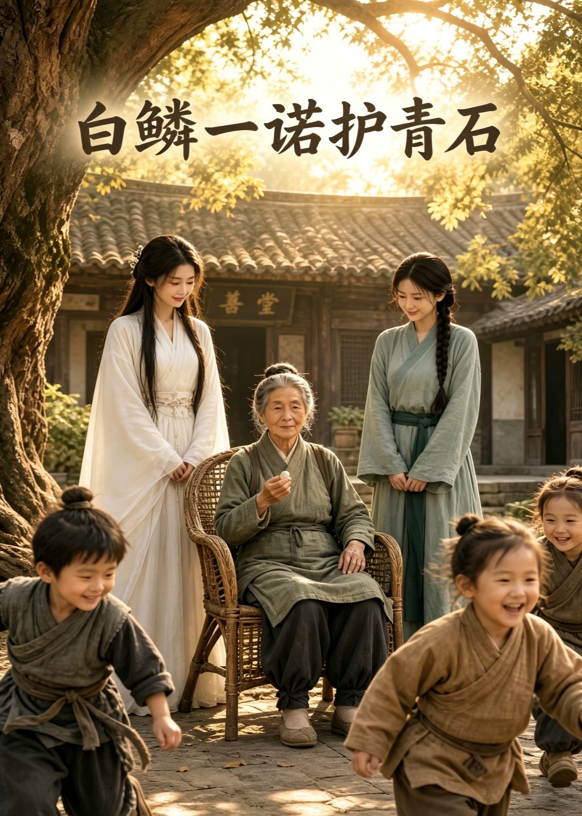 白鳞一诺护青石封面图