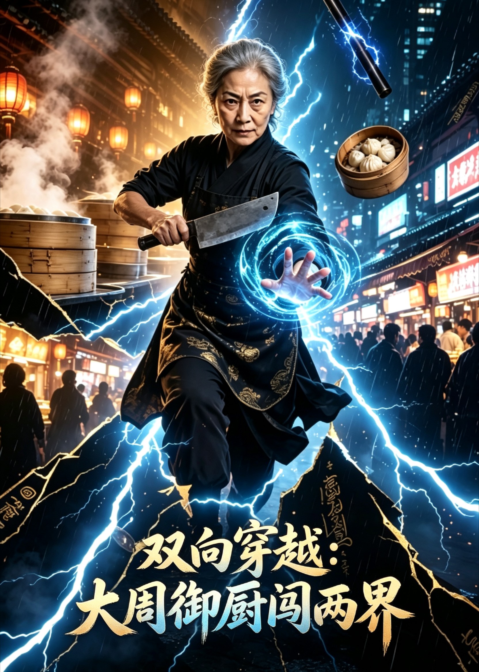双向穿越：大周御厨闯两界封面图