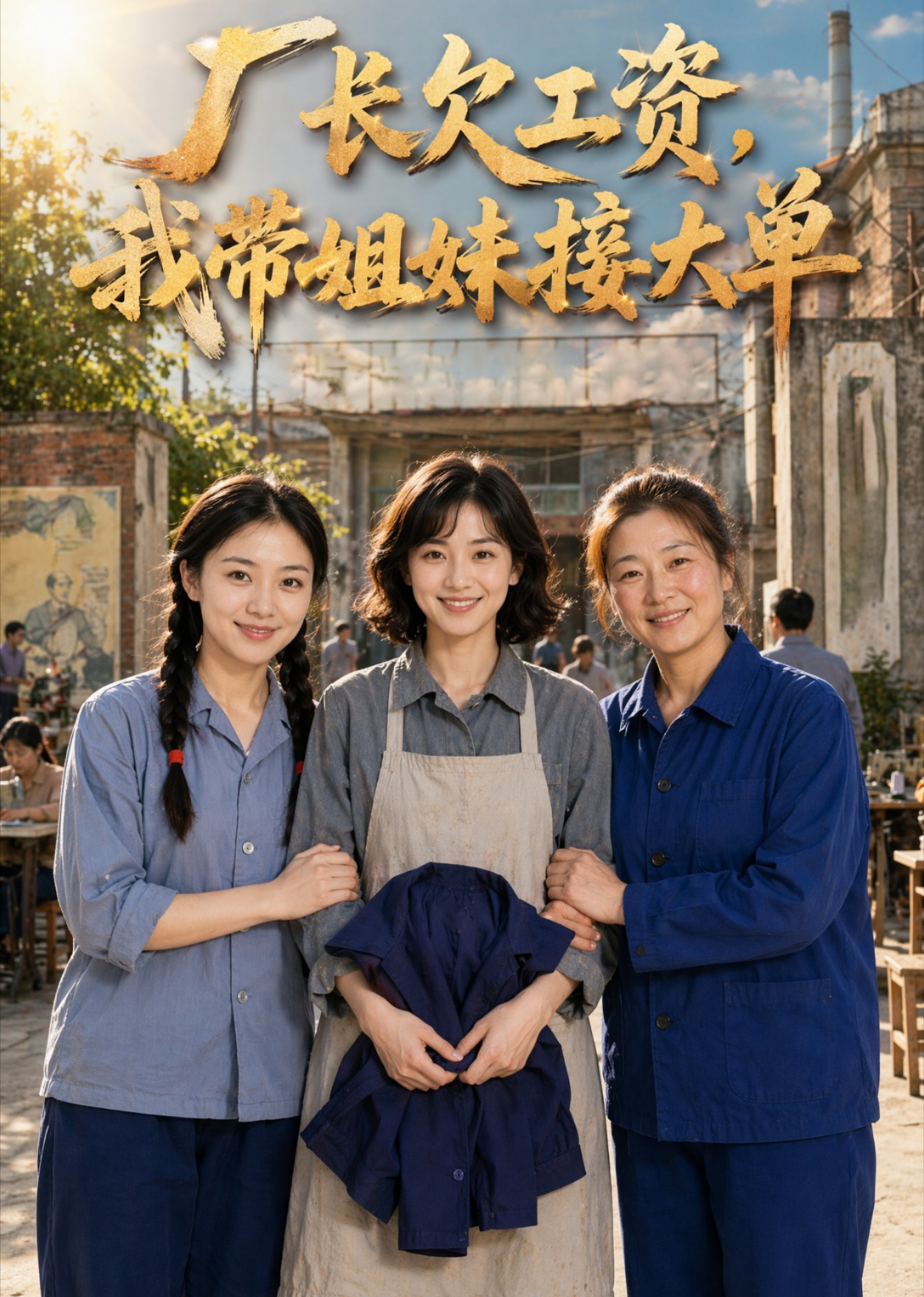 厂长欠工资，我带姐妹接大单